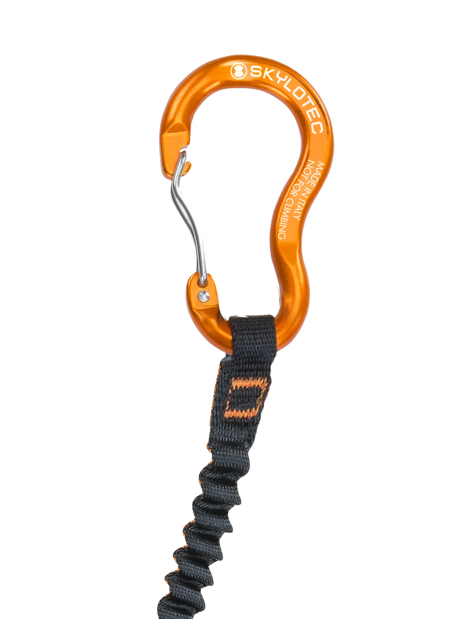 Dvokrako uže za cepin SKYLOTEC Whippy - black/orange