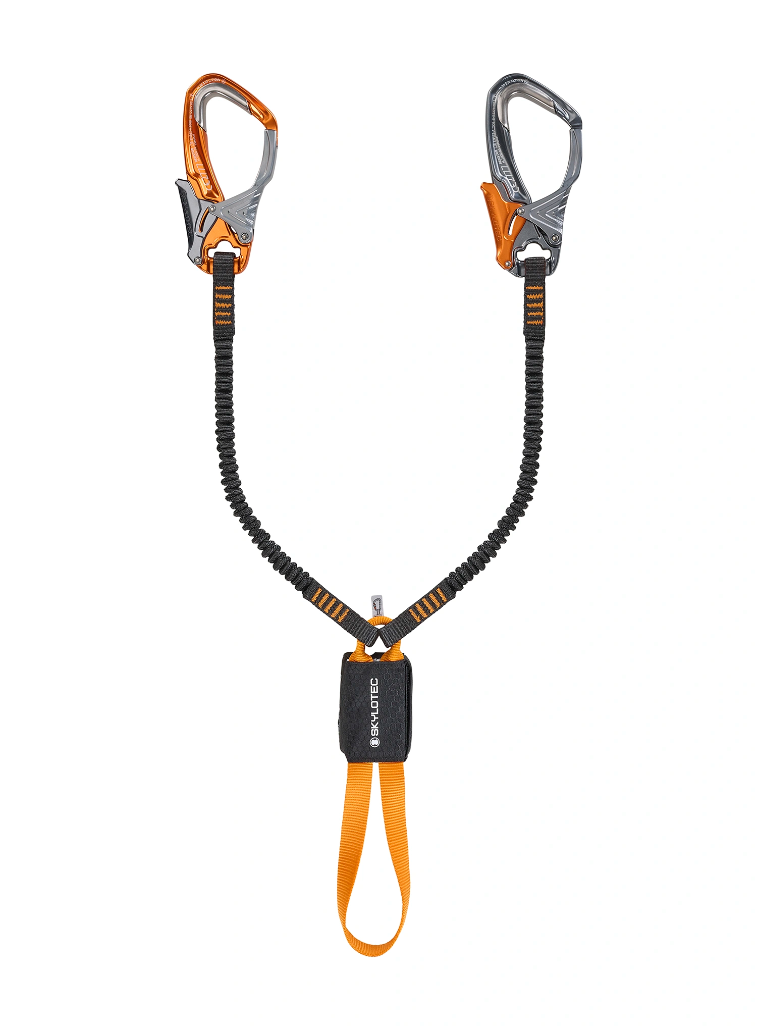 Ipsilon via ferrata SKYLOTEC Santner - black/orange