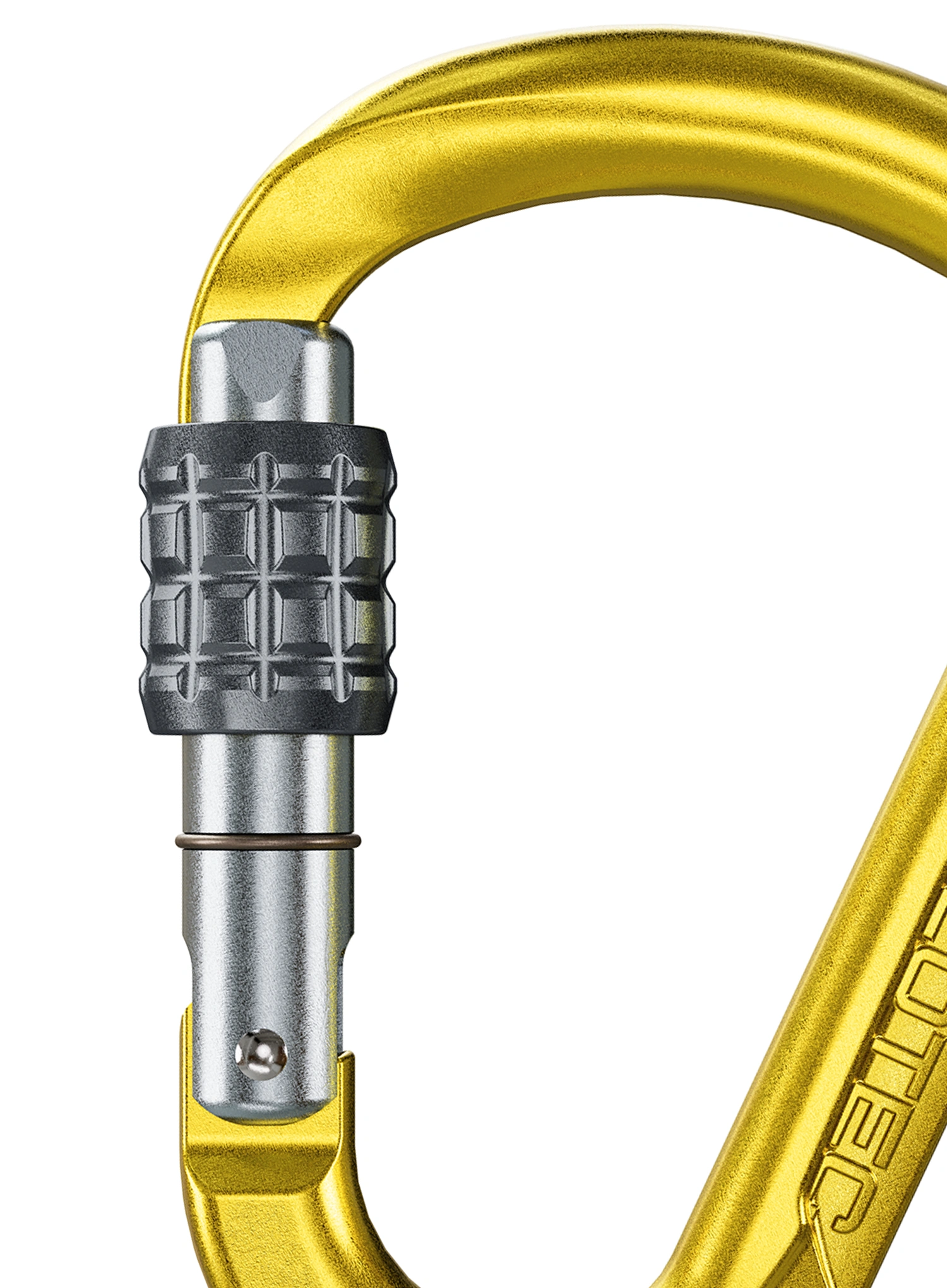 Karabiner za penjanje SKYLOTEC Tondo SG - mustard/silver