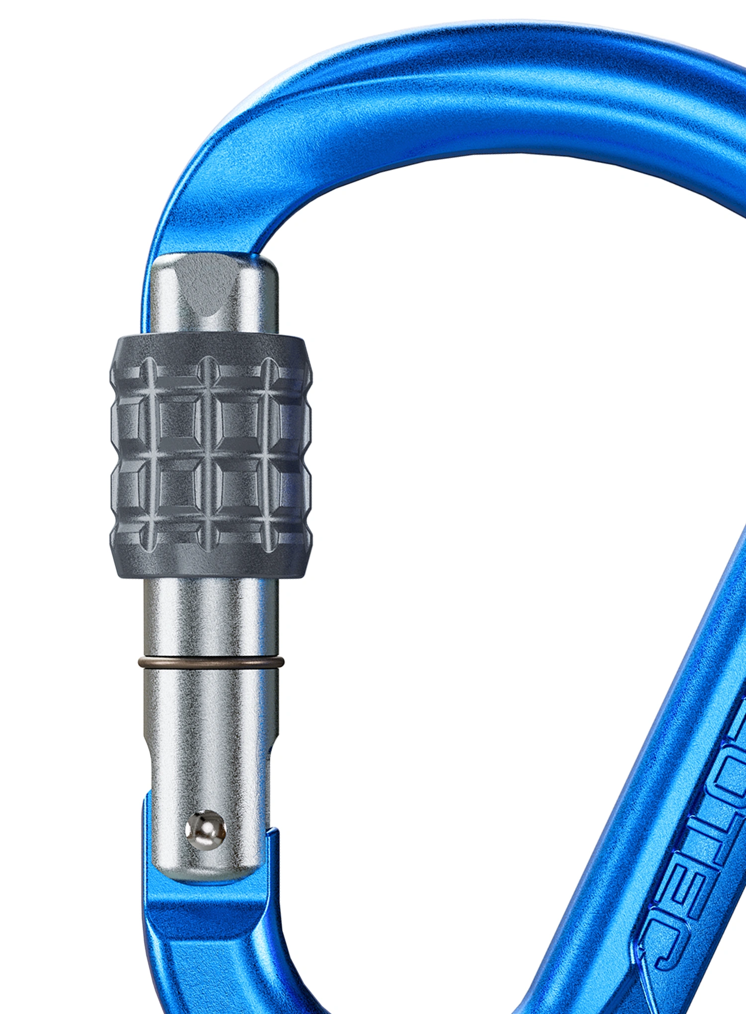 Karabiner za penjanje SKYLOTEC Tondo SG - electricblue/titanium