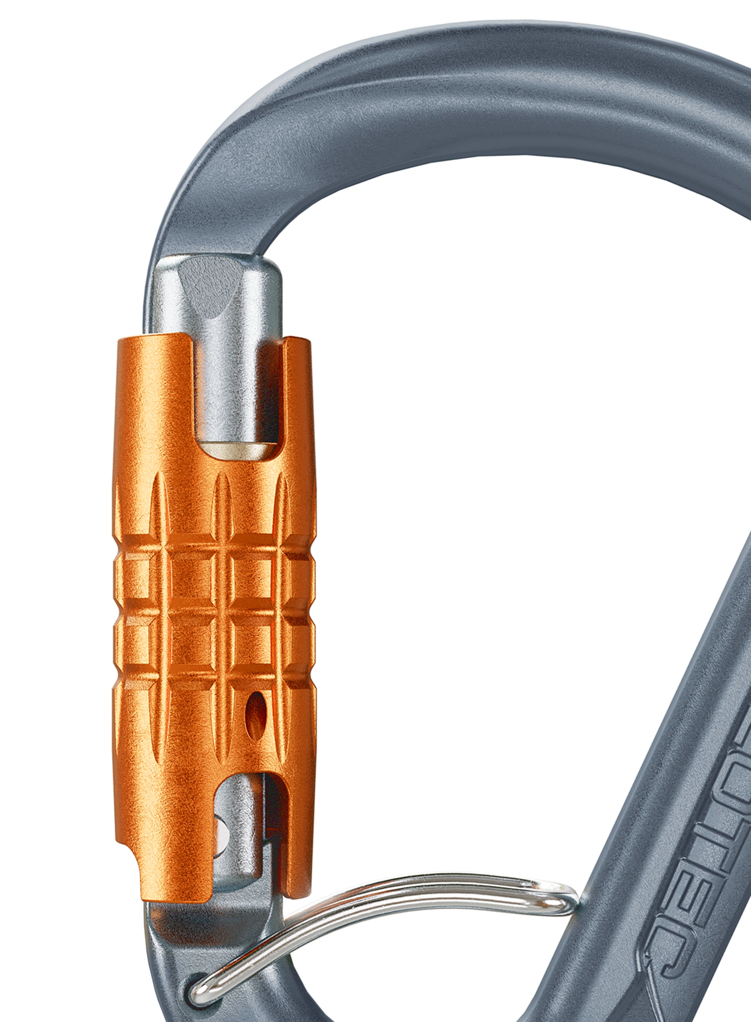 Karabiner za penjanje SKYLOTEC Tondo TGL - grey/orange