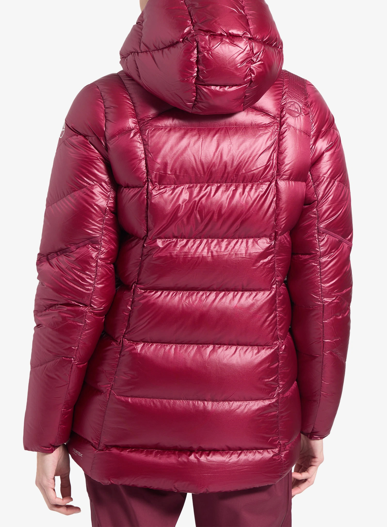 Ženska perjana jakna La Sportiva Supercouloir Down Jacket - redwood