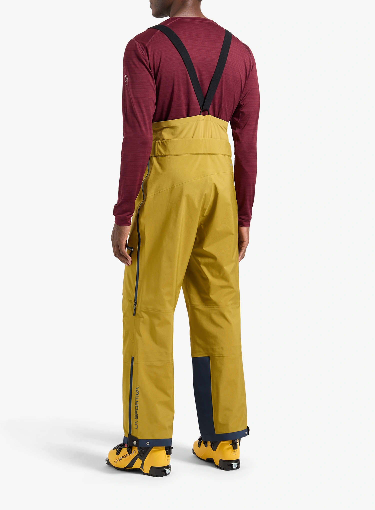 Skijaške hlače La Sportiva Sender GTX Performance Bib Pants - savana/savana