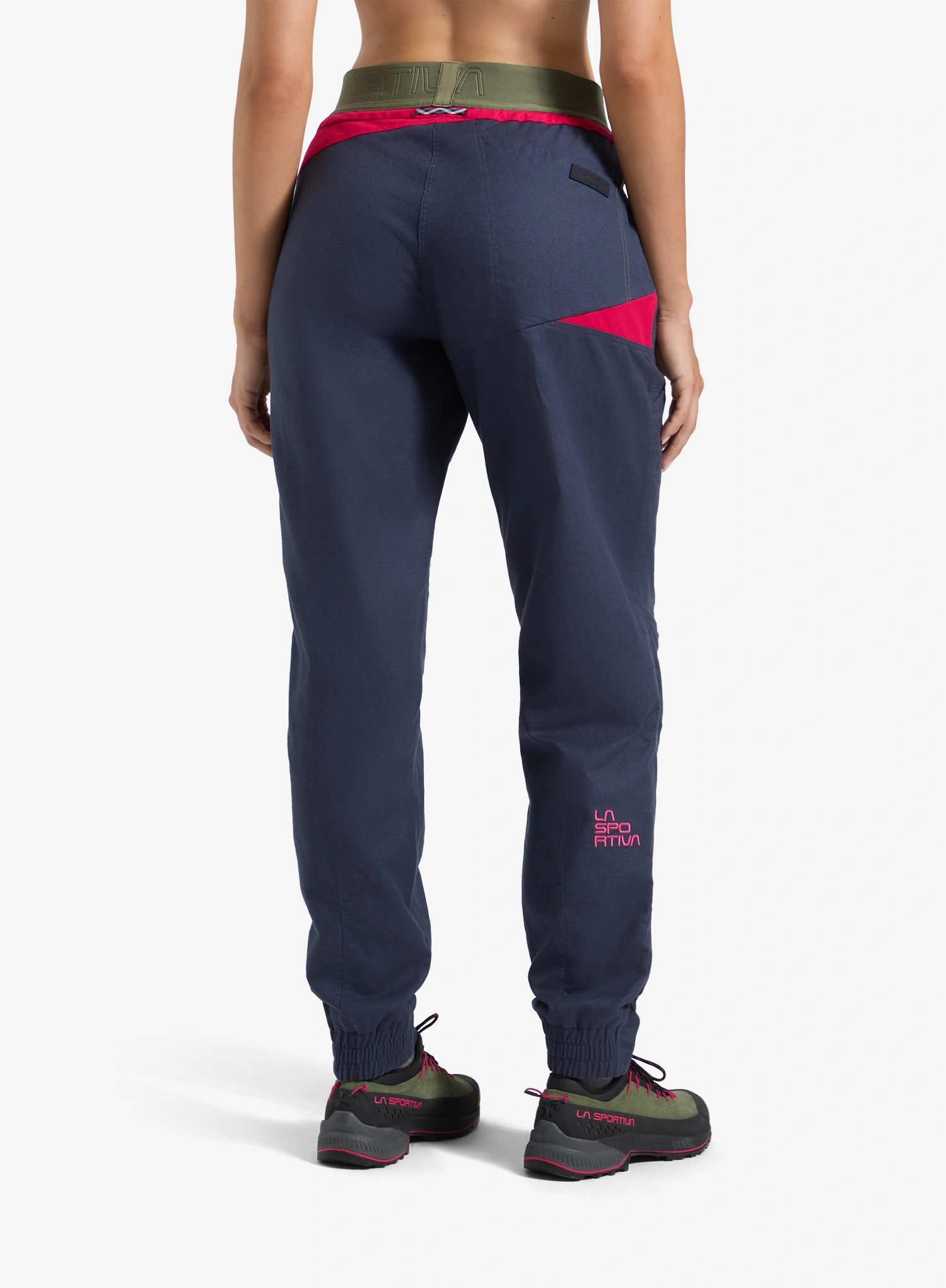 Ženske penjačke hlače La Sportiva Bolt Pant - night sky/azalea