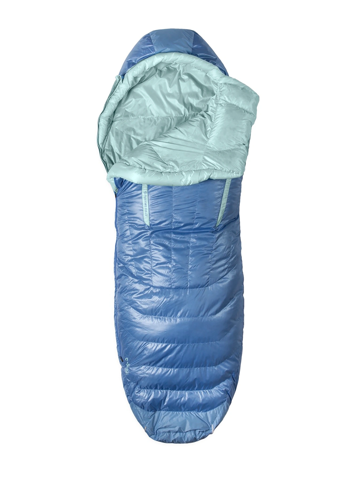 Ženska perjana vreća za spavanje Nemo Riff 30 Long (183 cm) - azure/azure