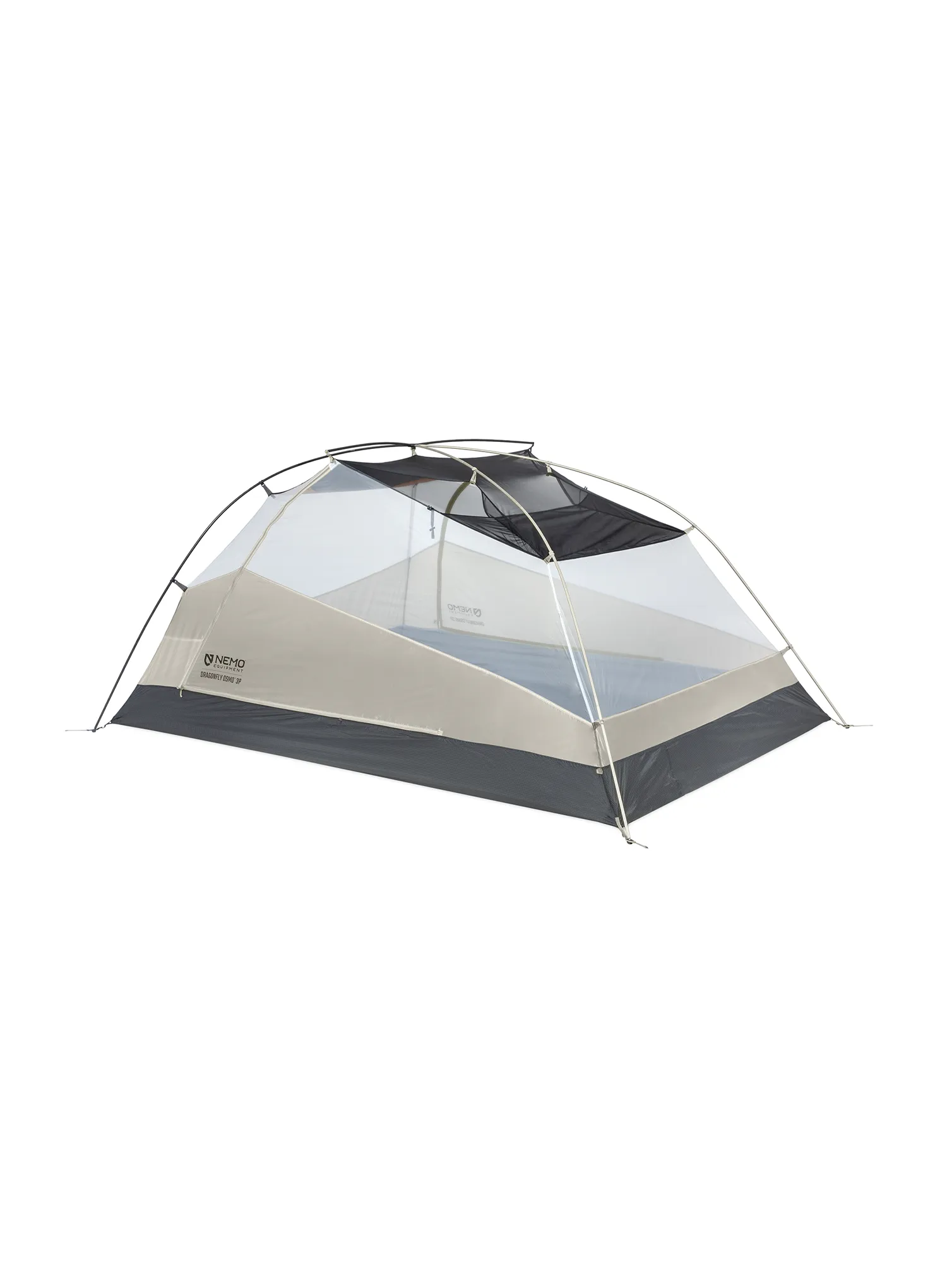 Šator za 3 osobe Nemo Dragonfly OSMO 3P - fog