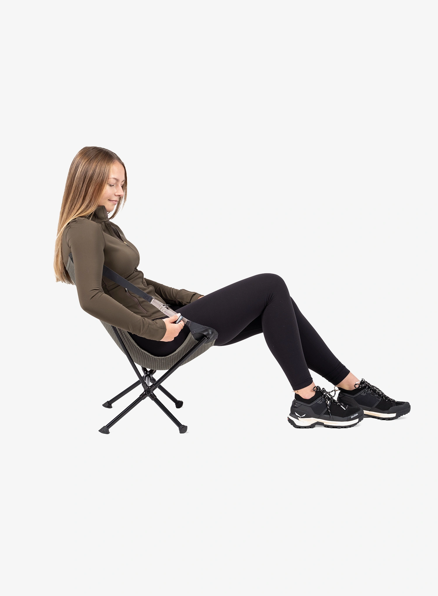 Sklopiva stolica Nemo Moonlite Reclining Camp Chair - smokey olive