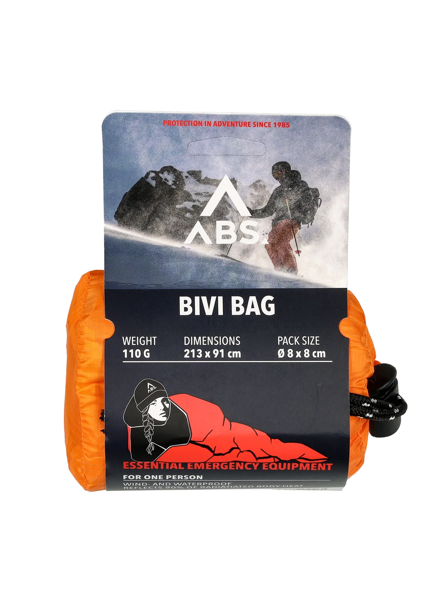 Astro folija ABS Bivi Single - orange