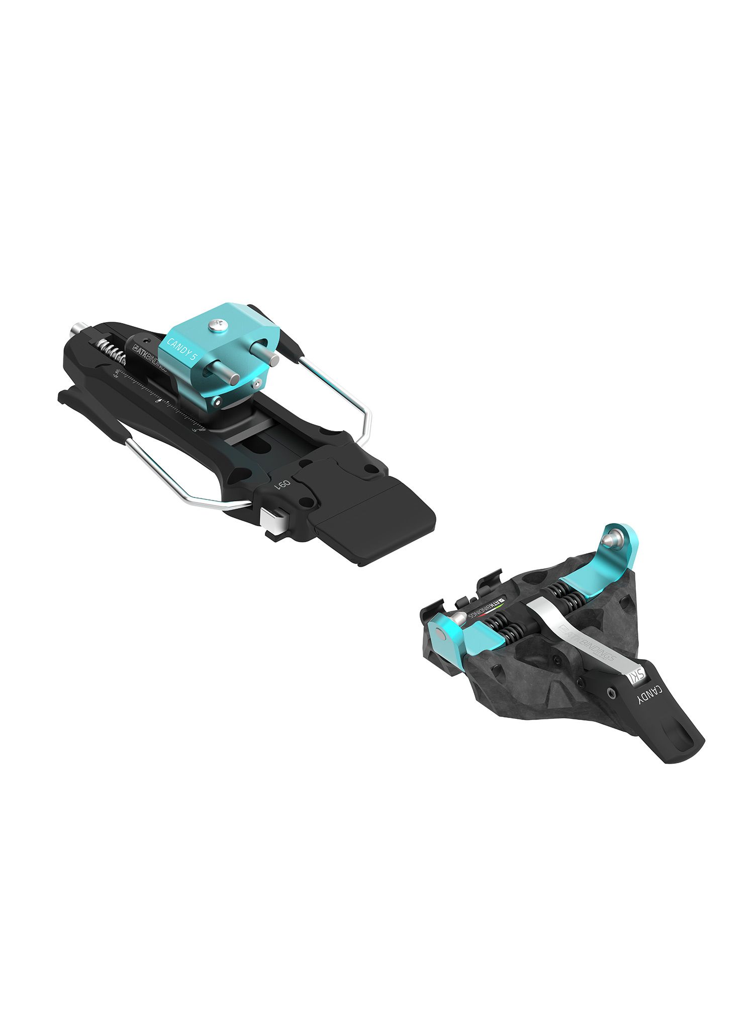 Vezovi za turno skijanje ATK Candy 5 - black