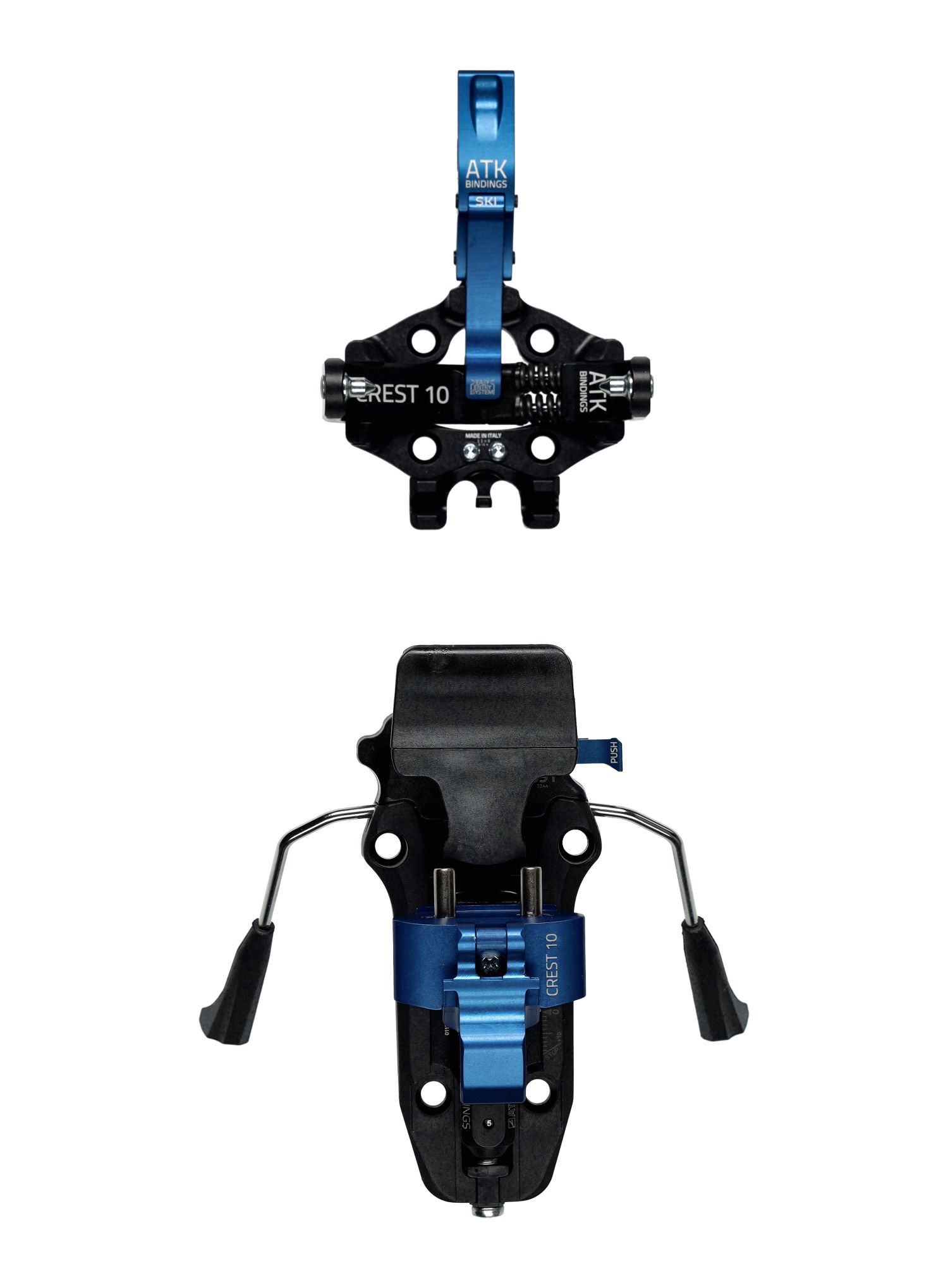 Vezovi za turno skijanje ATK Crest 10 - dark blue