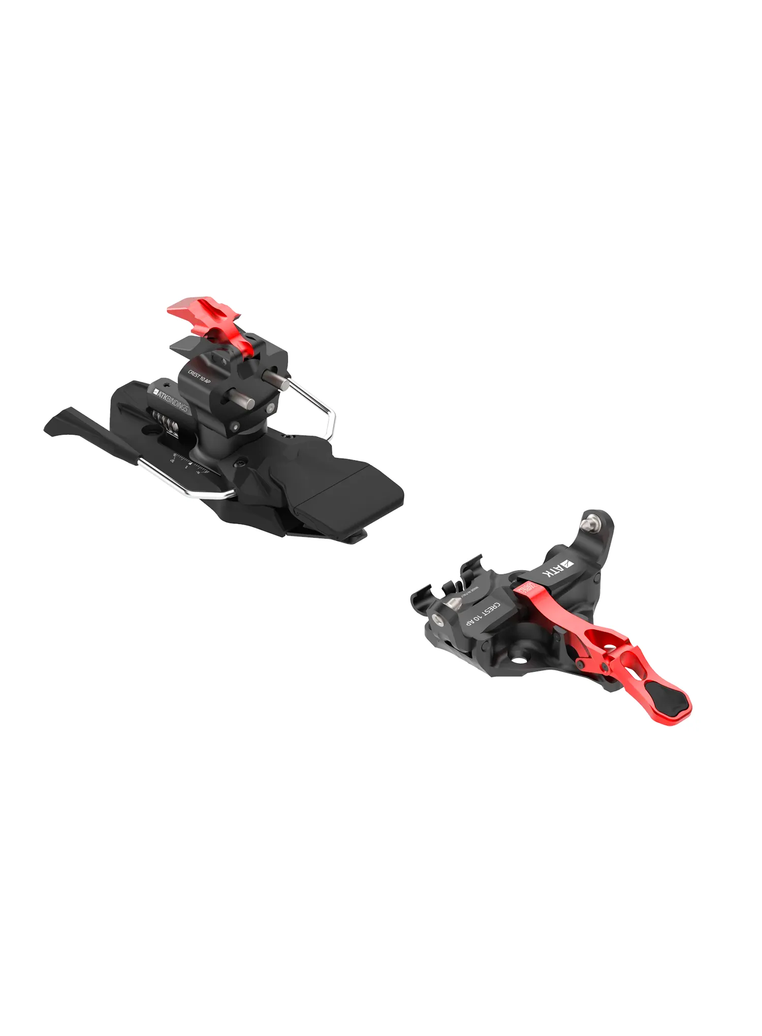 Vezovi za turno skijanje ATK Crest 10 - red/red
