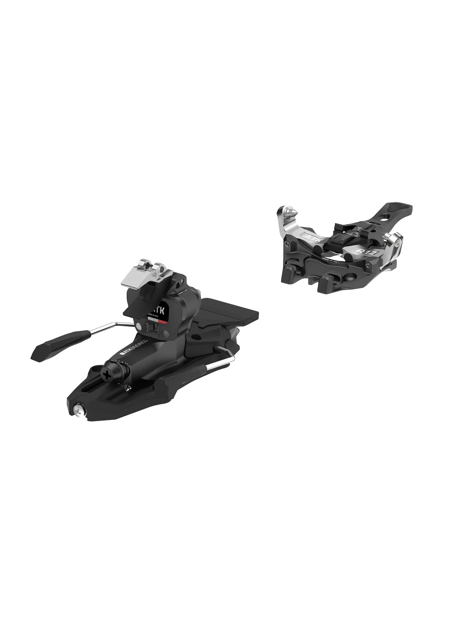 Vezovi za turno skijanje ATK Raider 12 AP - black