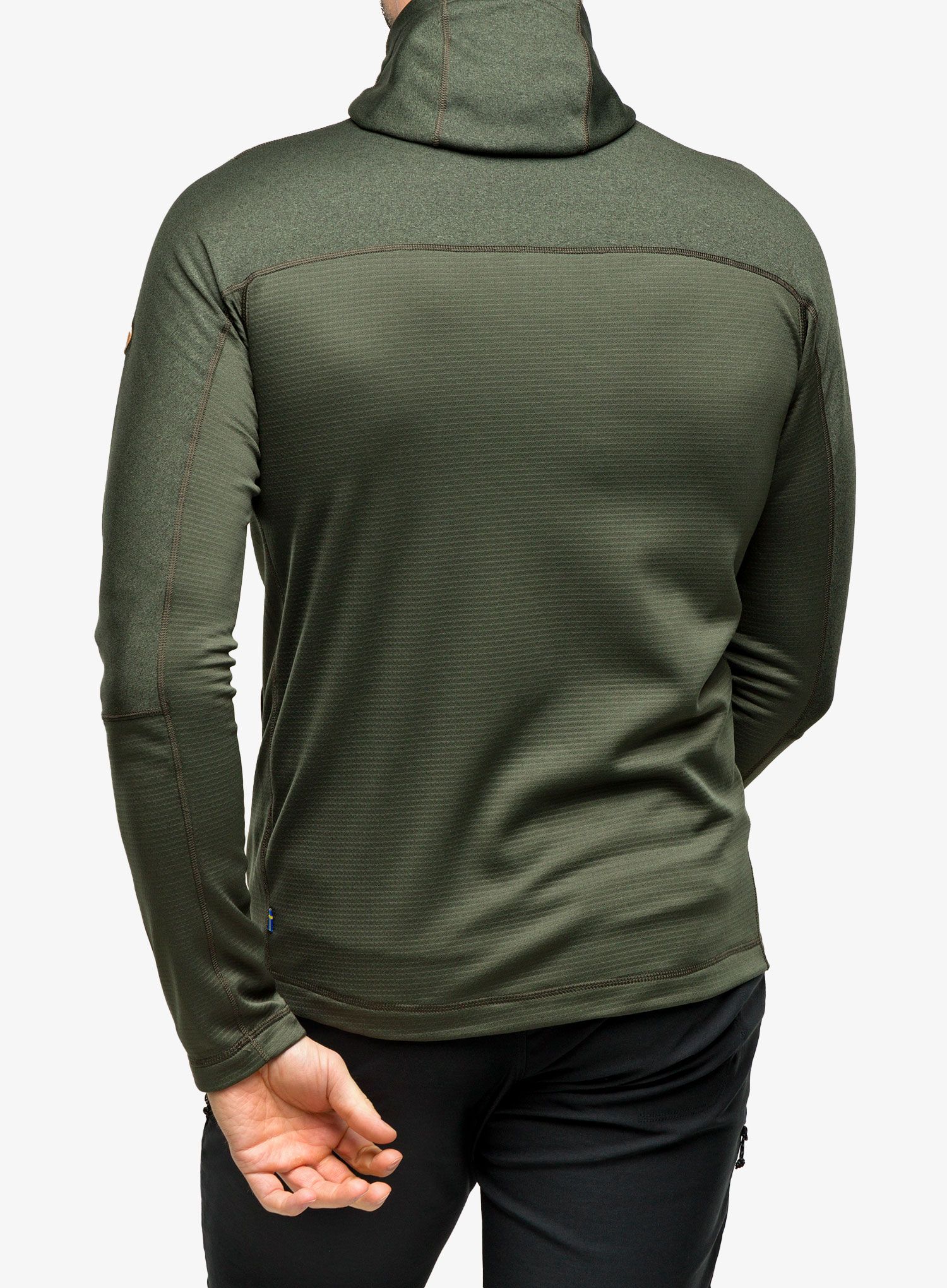 Dukserica Fjallraven Abisko Trail Fleece - deep forest