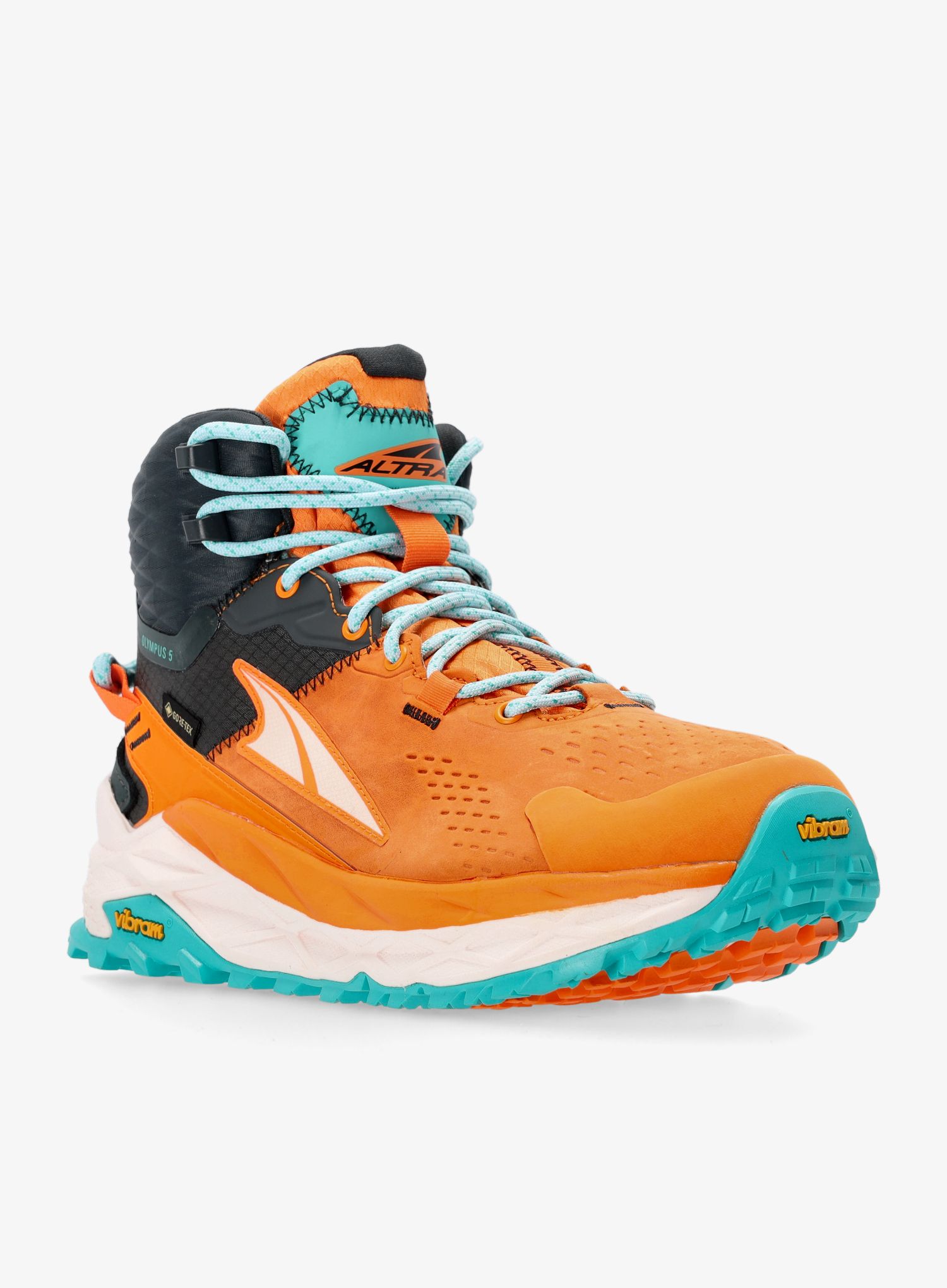 Ženske GORE TEX cipele Altra Olympus 5 Hike Mid GTX - grey/orange