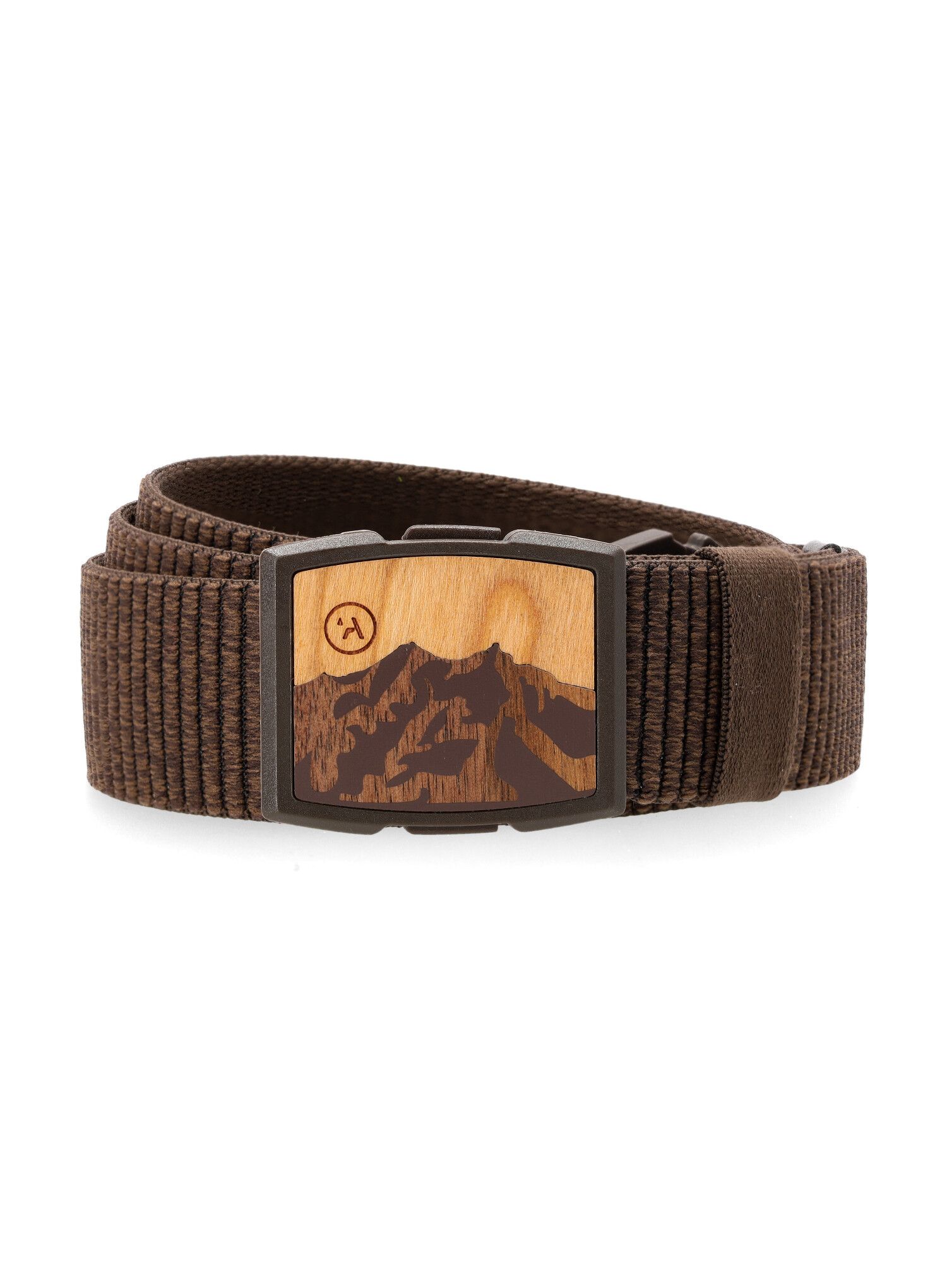 Remen za hlače Arcade Woody Slim - heather walnut