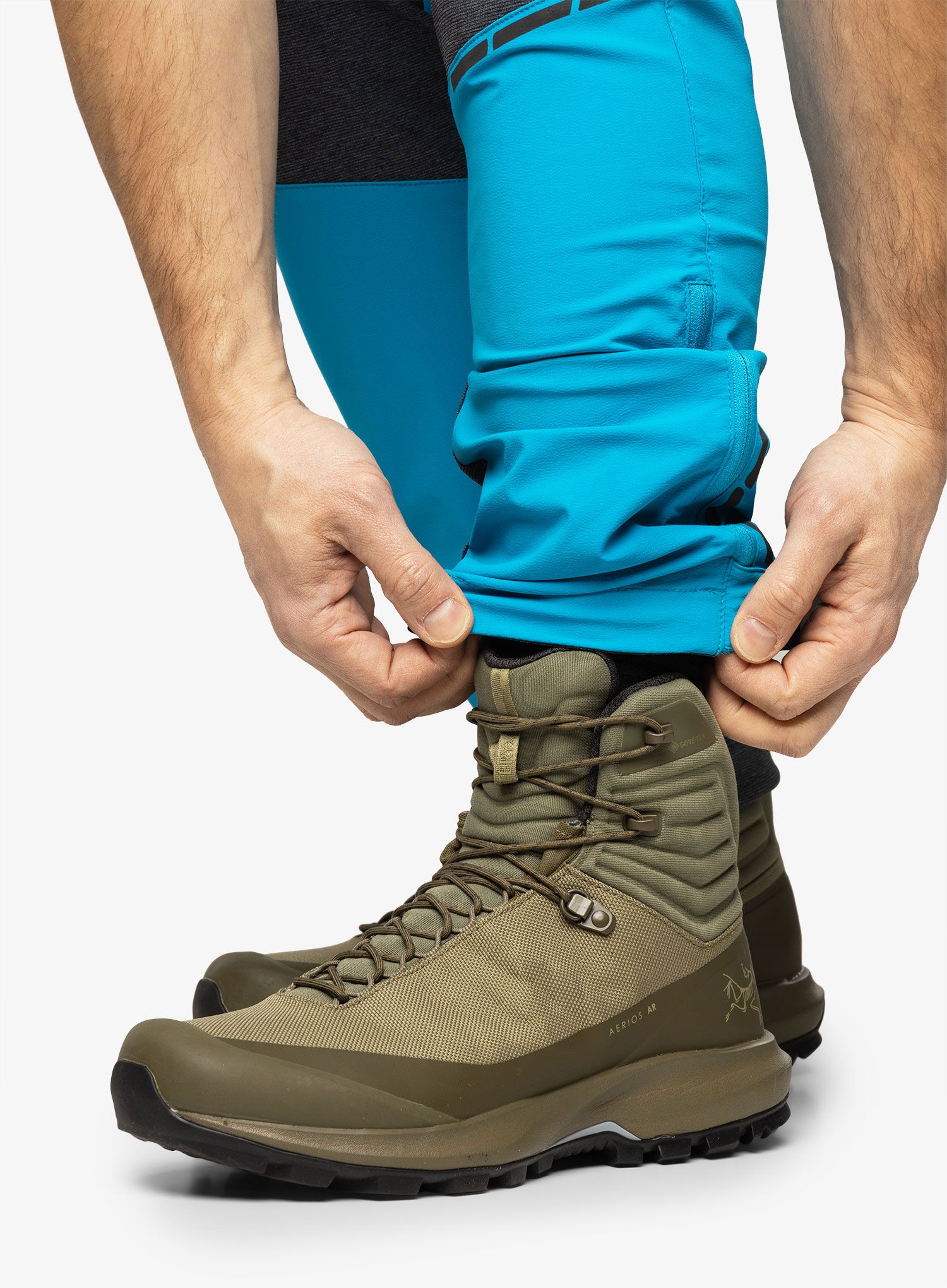 Trekking cipele Arcteryx Aerios AR Mid GTX - tatsu/carbon copy