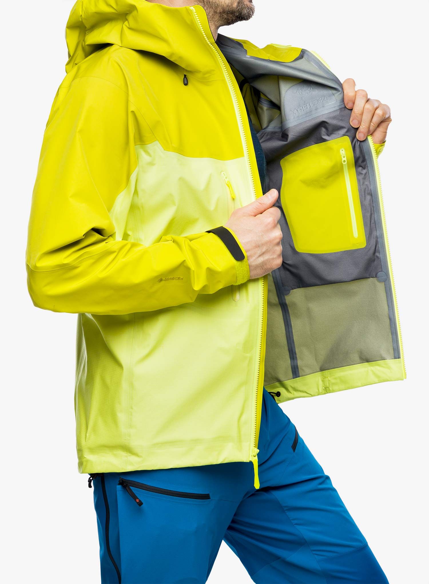 GORE TEX jakna Arcteryx Alpha Jacket - euphoria/lampyre