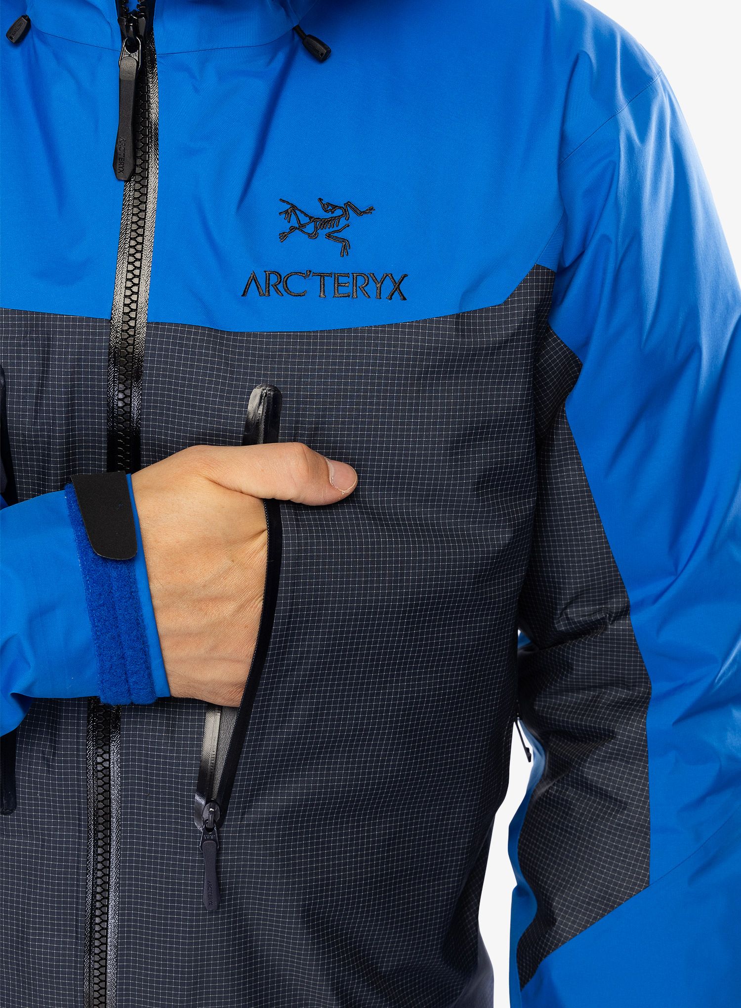 Kišna jakna Arcteryx Alpha Jacket - lt vitality/black sapphire