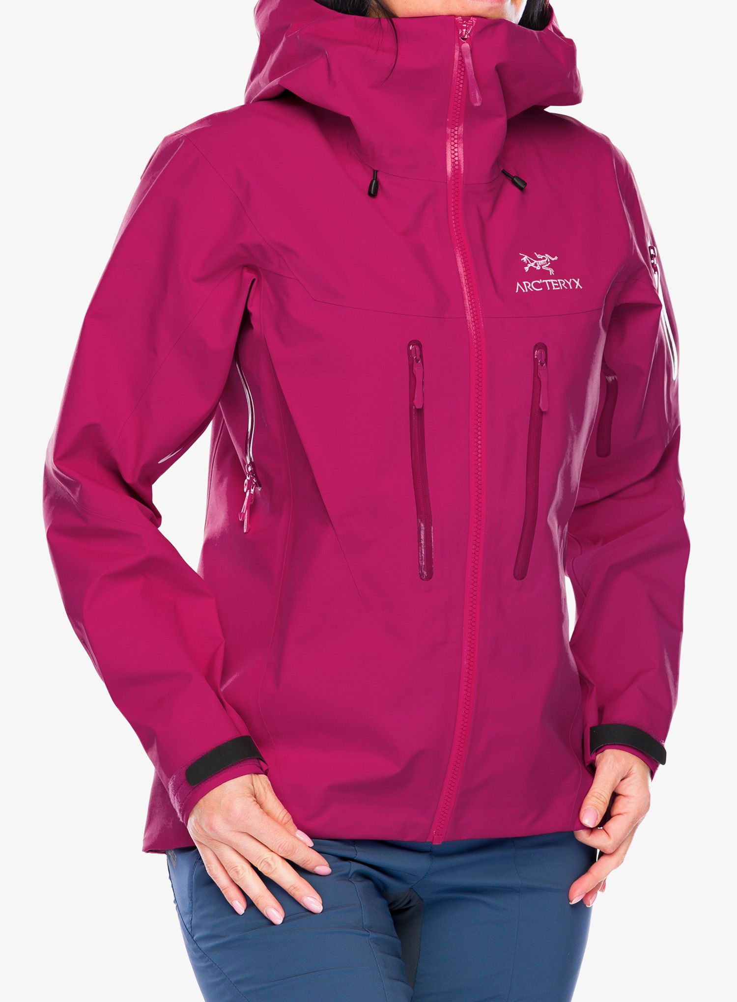 Ženska jakna za planine Arcteryx Alpha SV Jacket - amaranthus