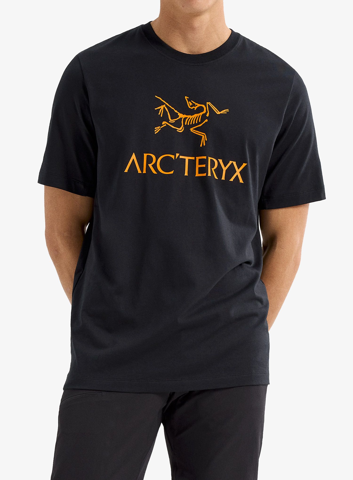 Majica s tiskom Arcteryx ArcWord Logo Shirt SS - black II