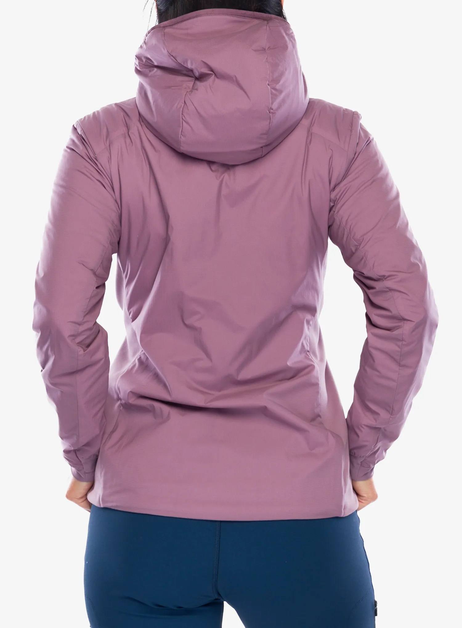 Jakna s postavom ženska Arcteryx Atom Hoody - interstellar