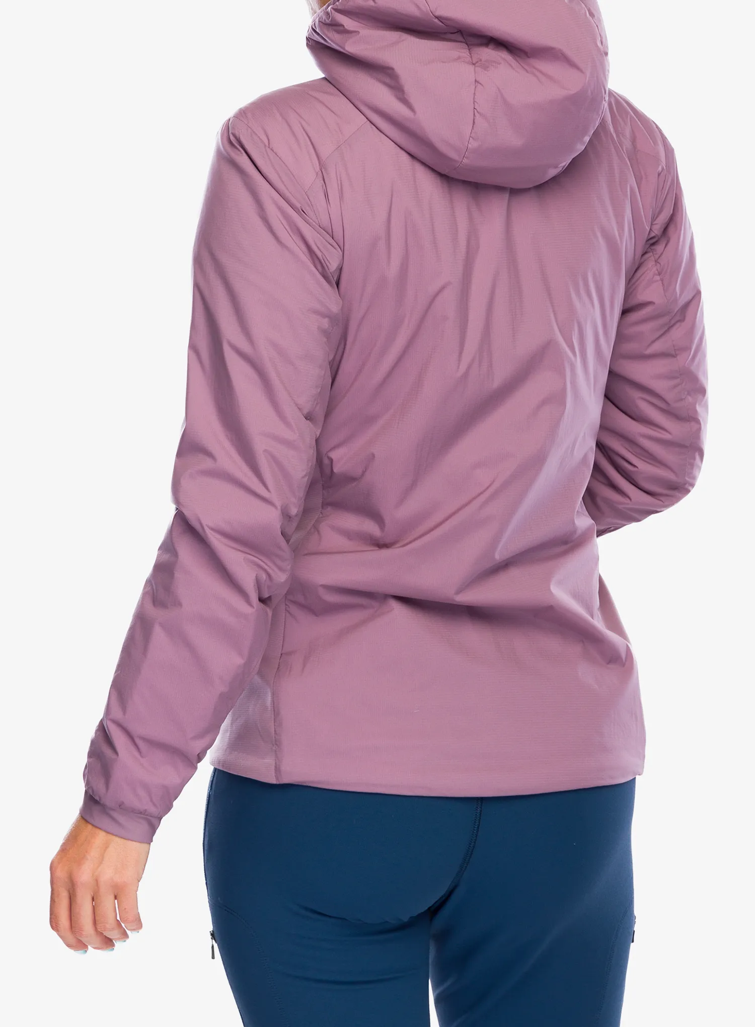 Jakna s postavom ženska Arcteryx Atom Hoody - interstellar