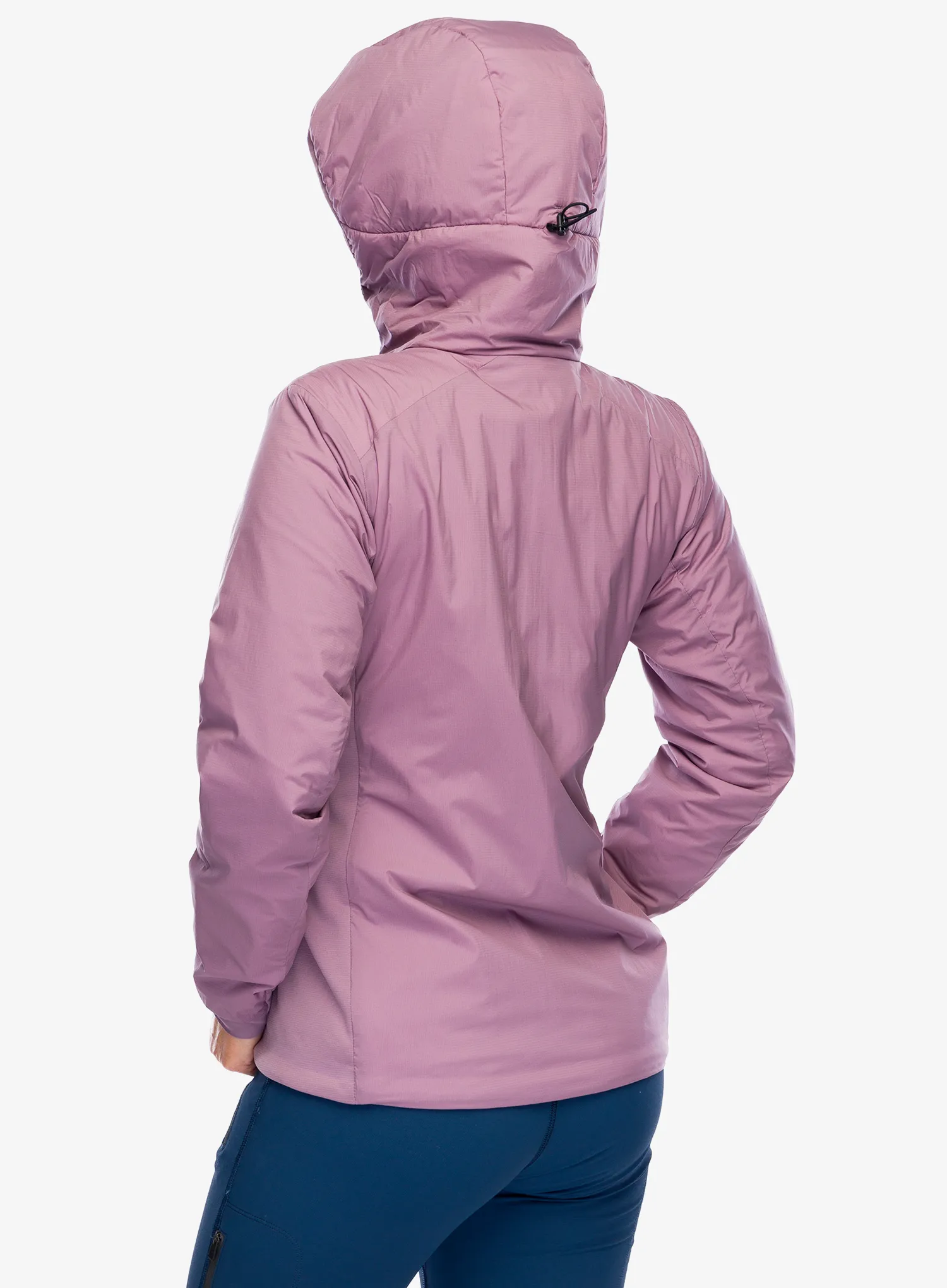 Jakna s postavom ženska Arcteryx Atom Hoody - interstellar