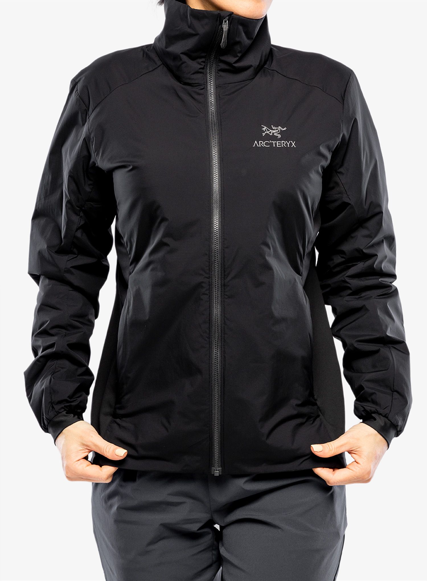Jakna s postavom ženska Arcteryx Atom Jacket - black