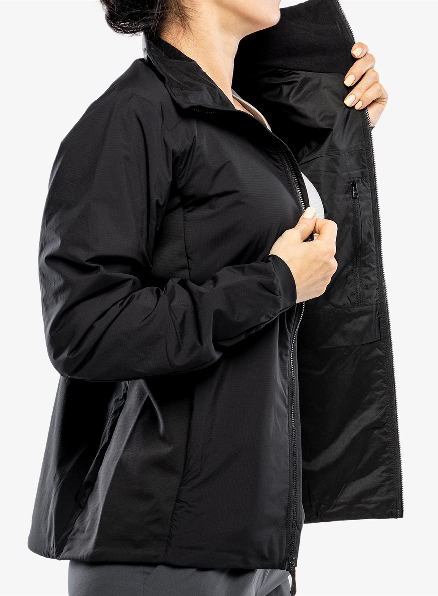 Jakna s postavom ženska Arcteryx Atom Jacket - black