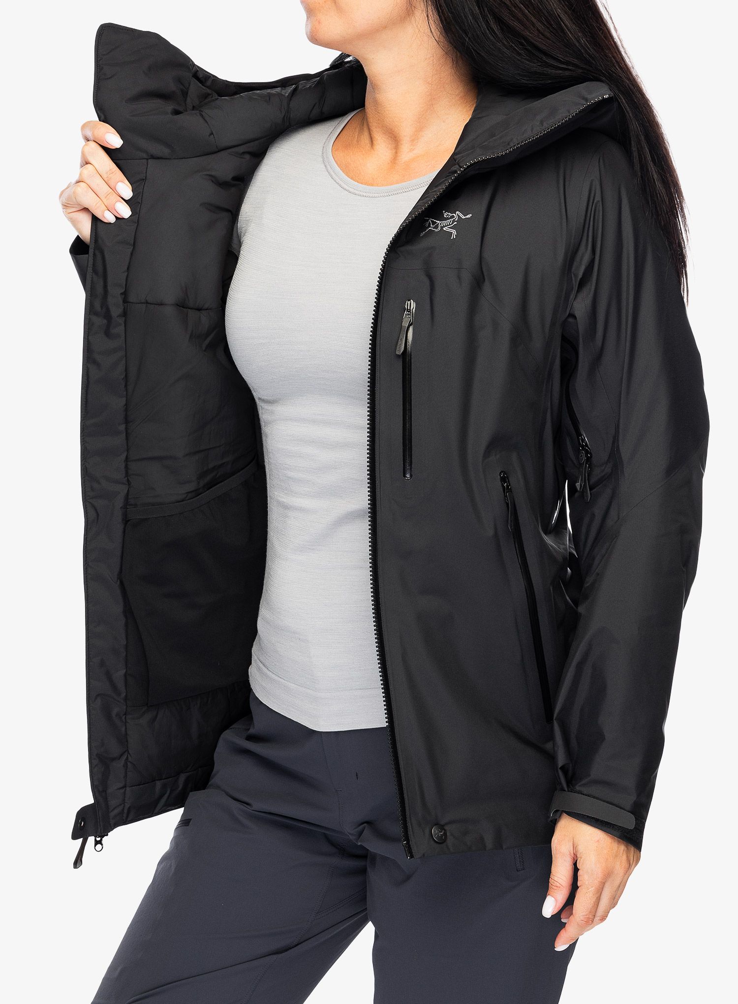 Jakna s postavom ženska Arcteryx Beta Insulated Jacket - blk