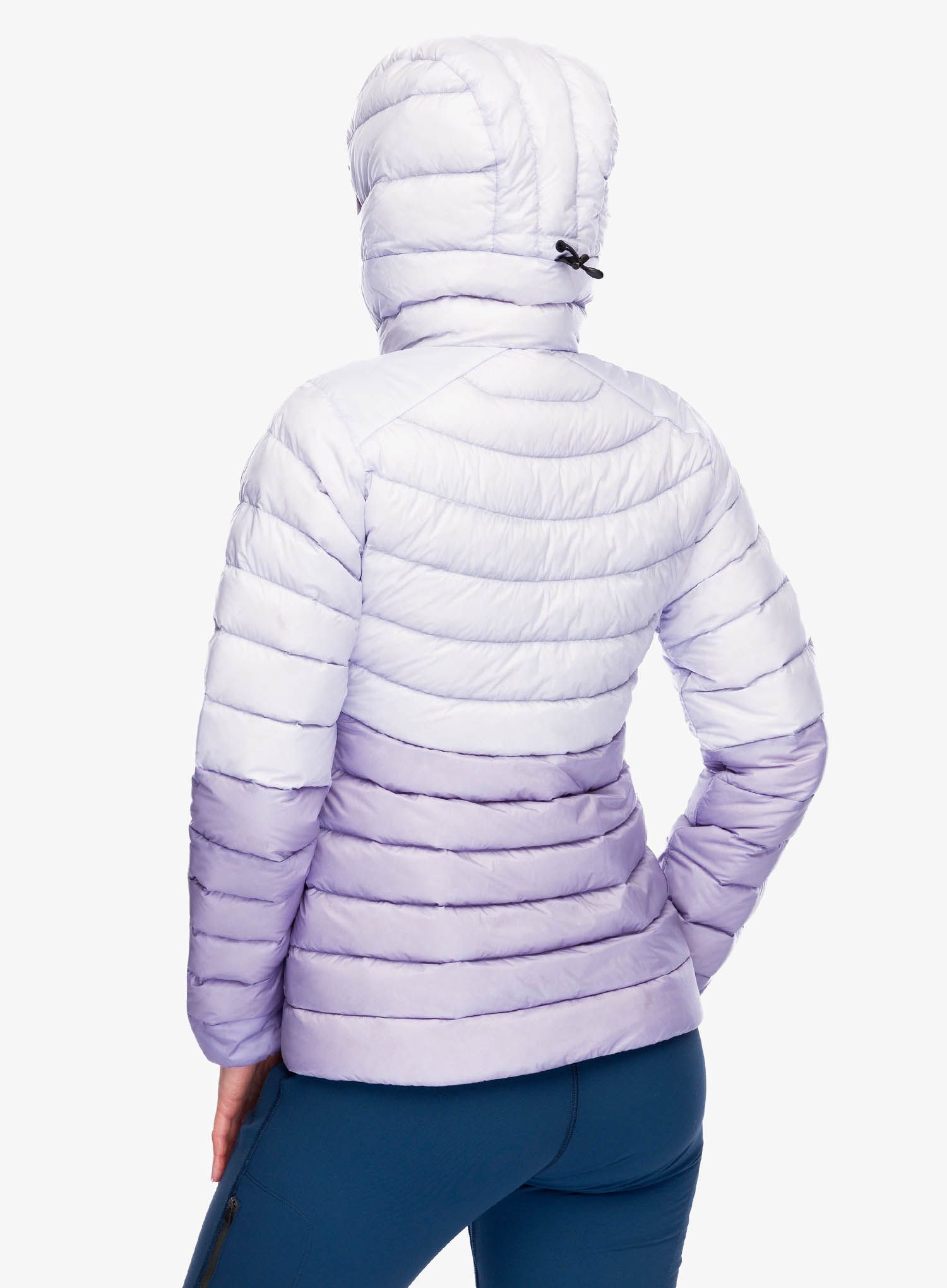 Ženska perjana jakna Arcteryx Cerium Hoody - velocity/light velocity
