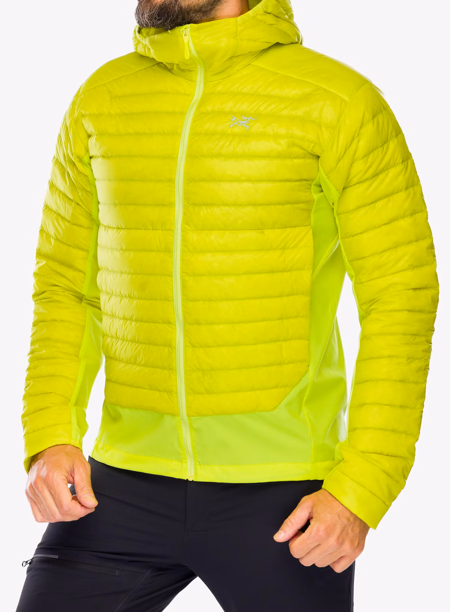 Hibridna jakna Arcteryx Cerium Hybrid Hoody - sprint