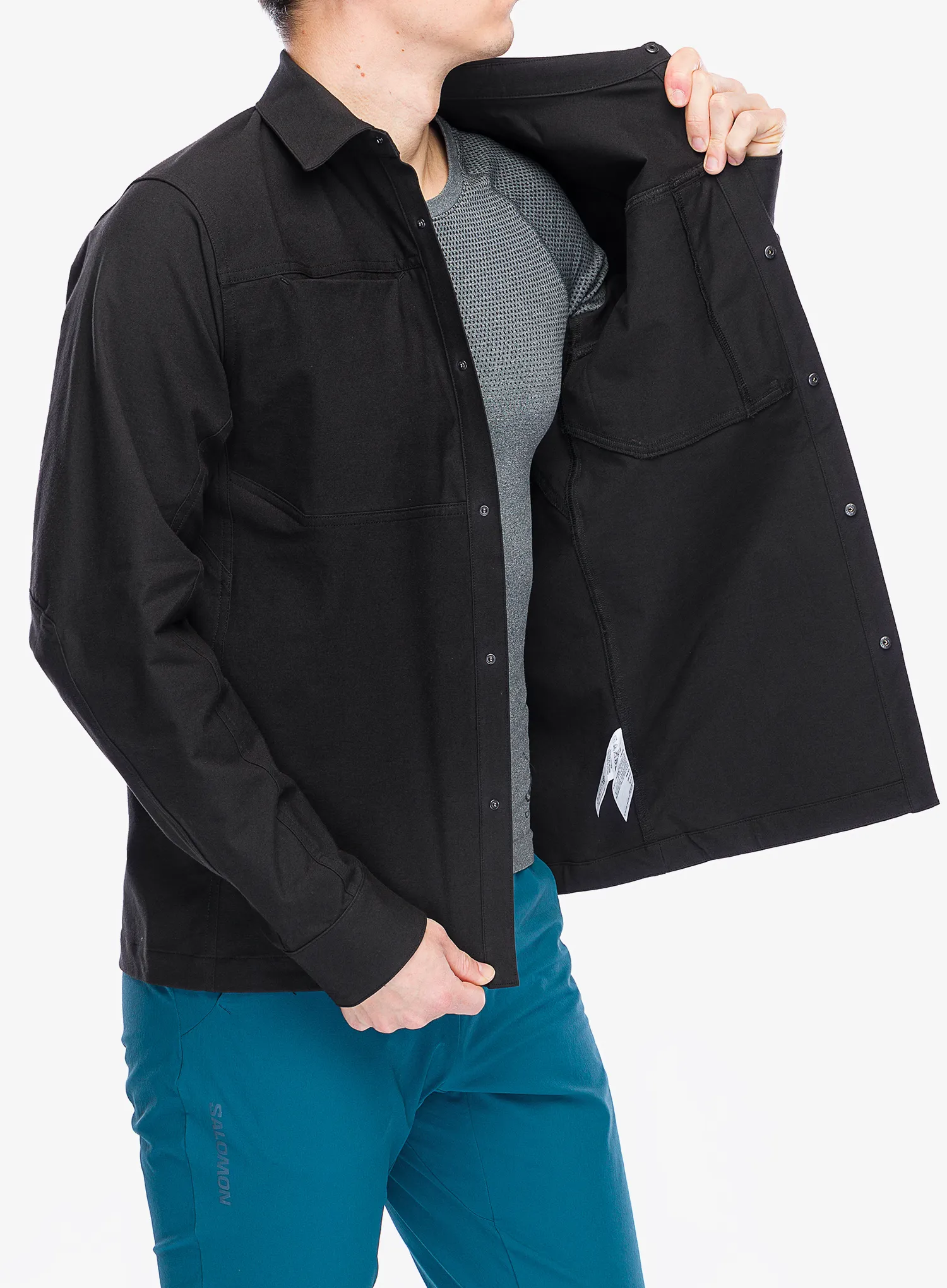 Košulja Arcteryx Cronin Cotton Overshirt - black