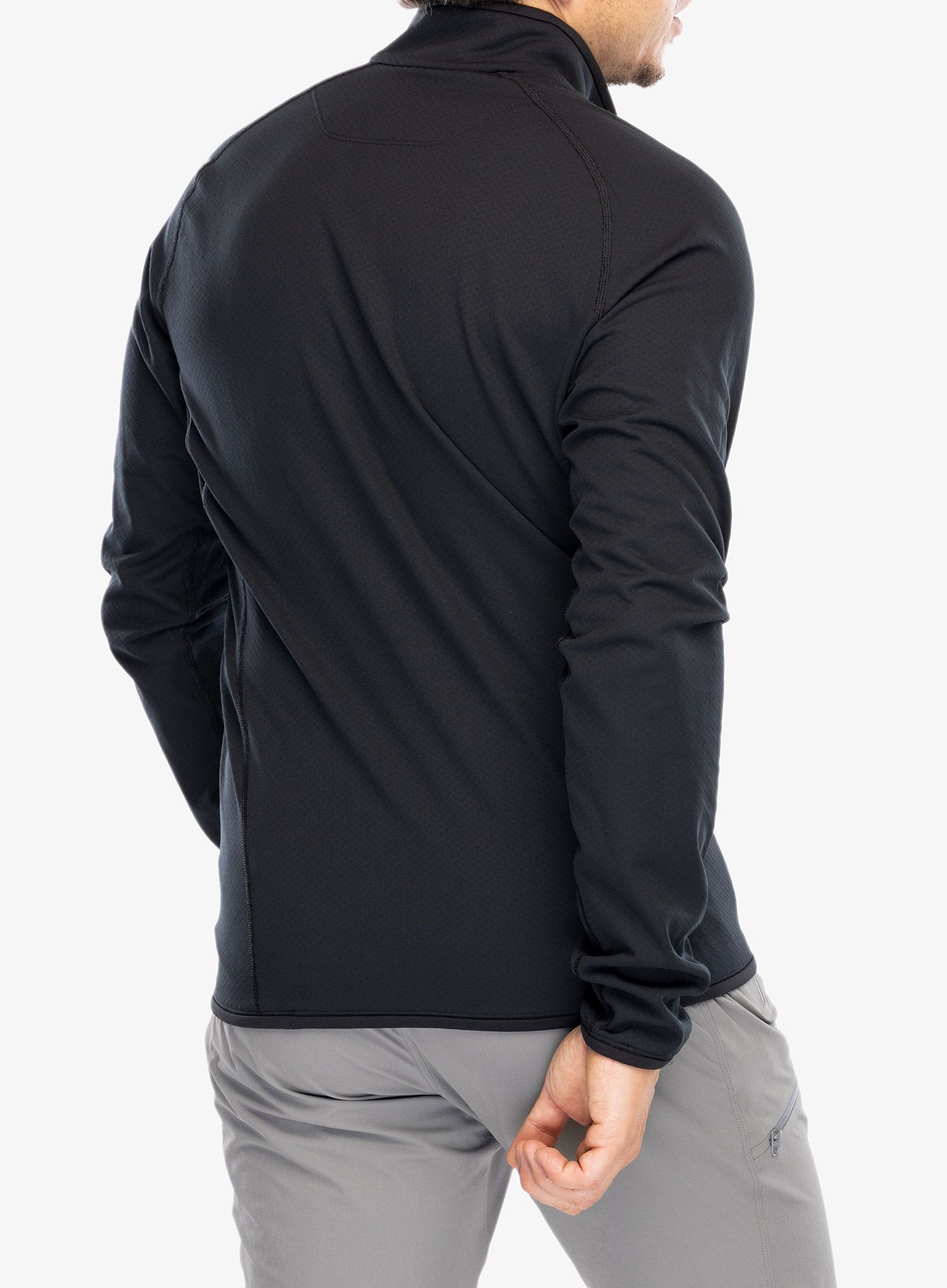 Dukserica Arcteryx Delta 1/2 Zip Neck - black