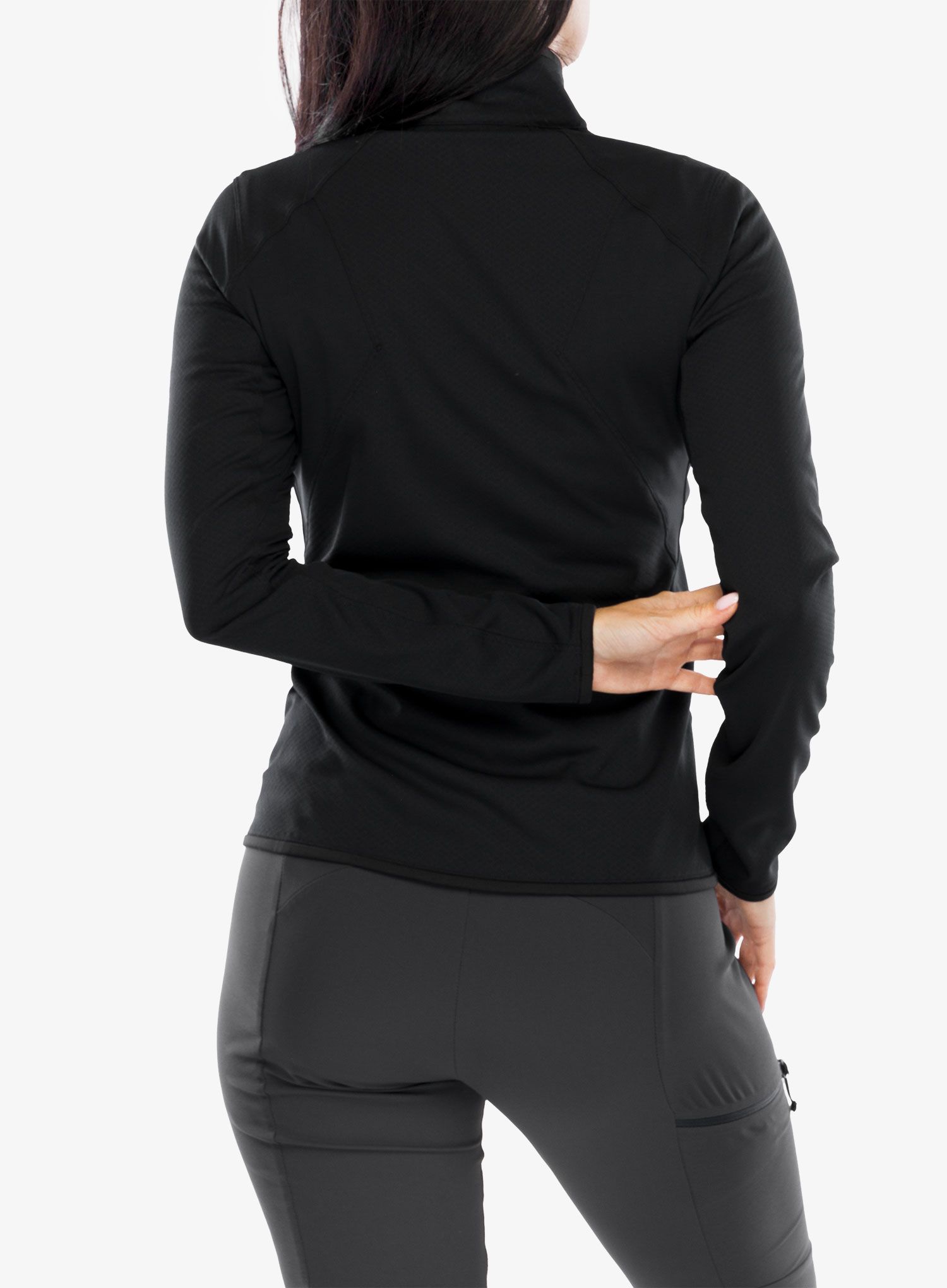 Ženska dukserica s patentnim zatvaračem Arcteryx Delta Jacket - blk