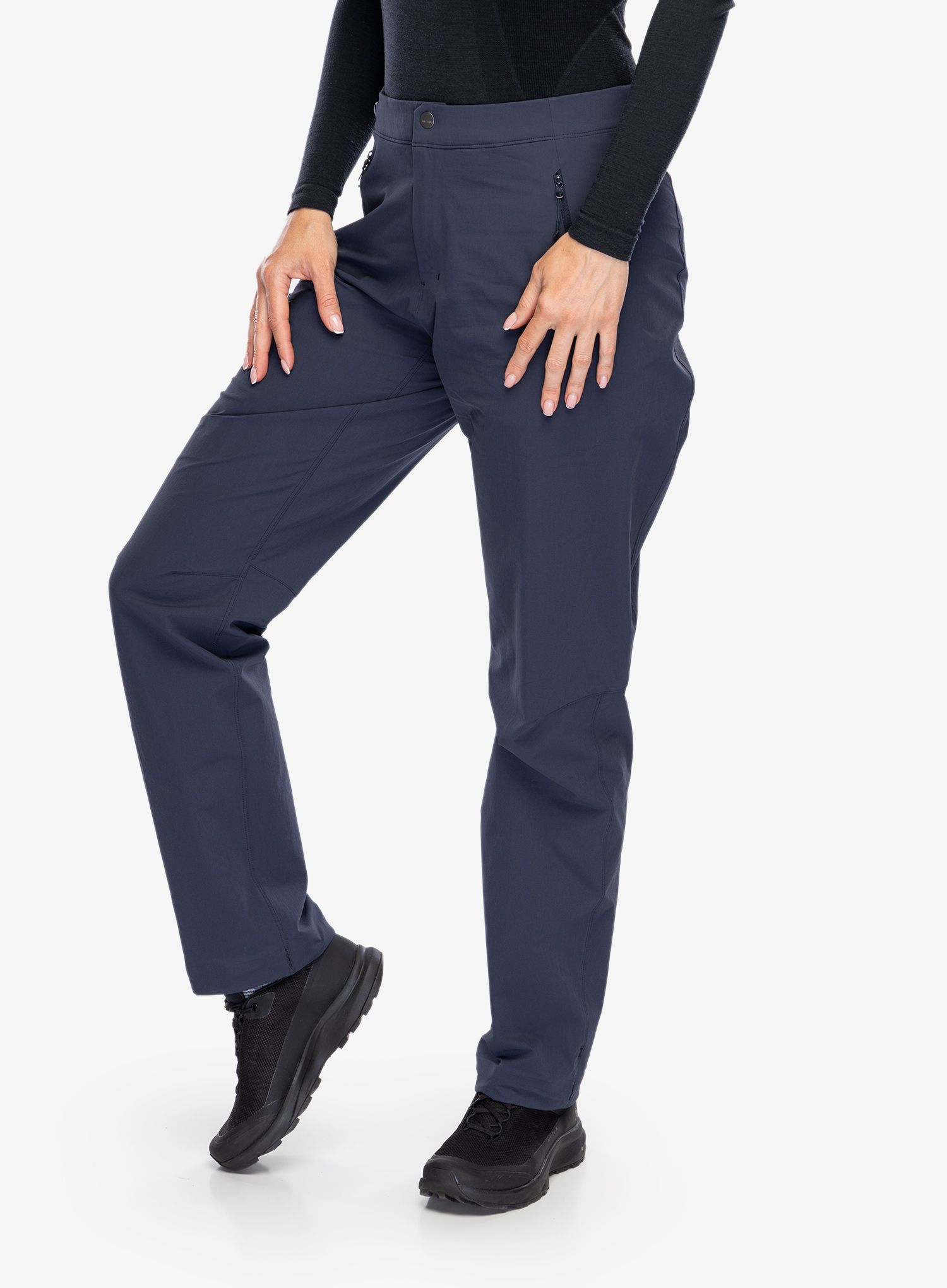 Ženske softshell hlače Arcteryx Gamma Pant - blk sapphire