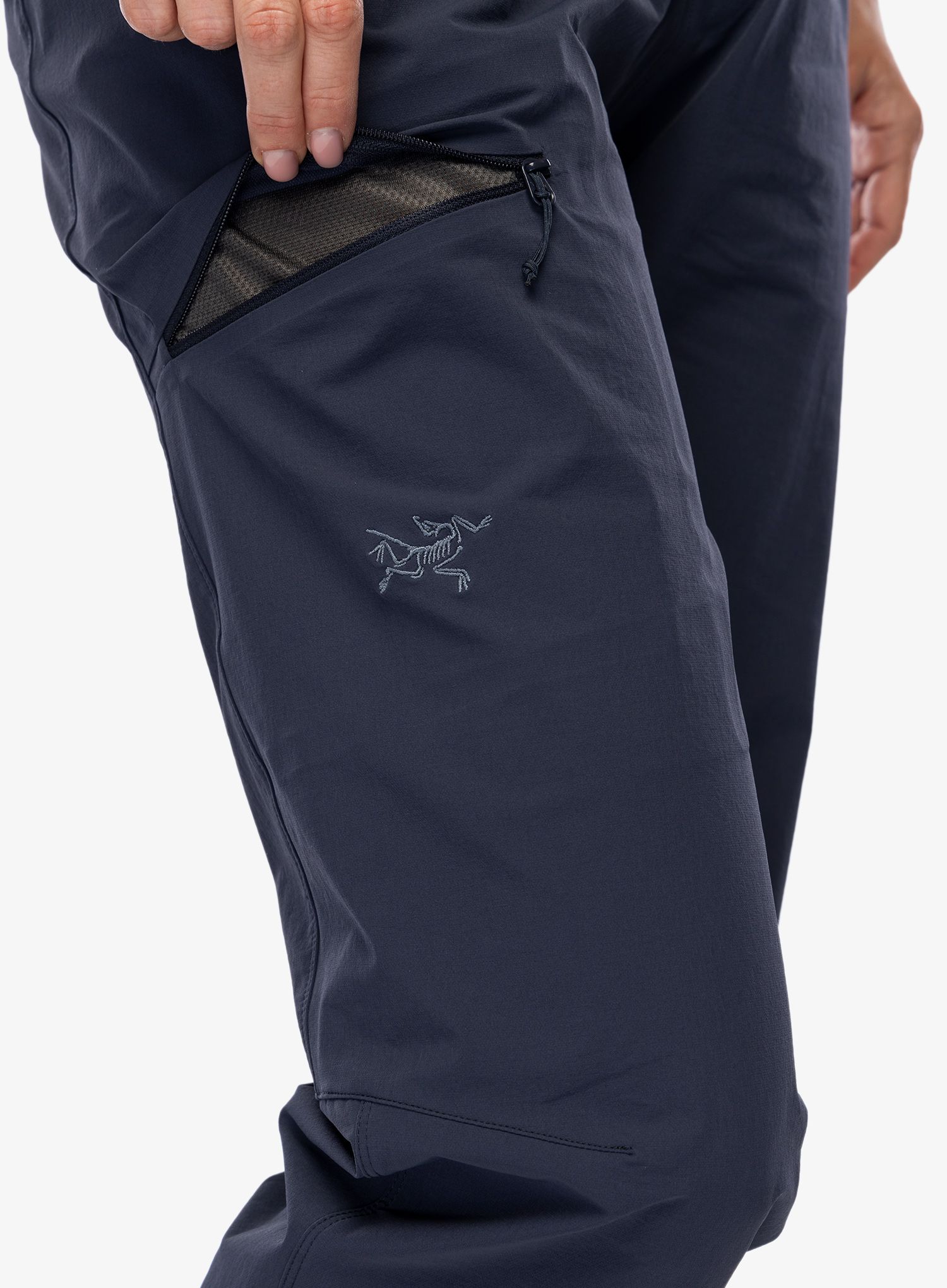 Ženske softshell hlače Arcteryx Gamma Pant - blk sapphire