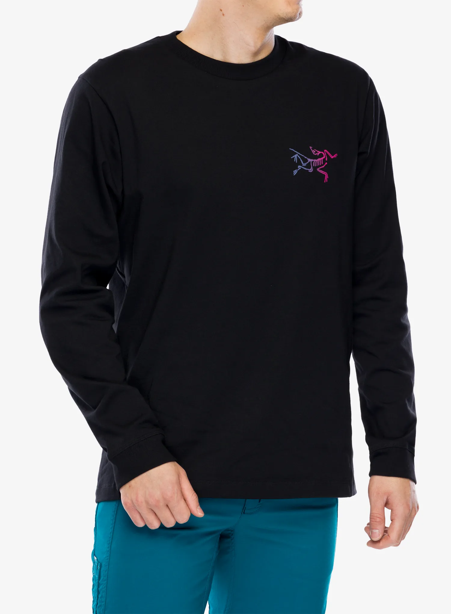 Dukserica Arcteryx Kragg Cotton Heatmap LS - black/multi