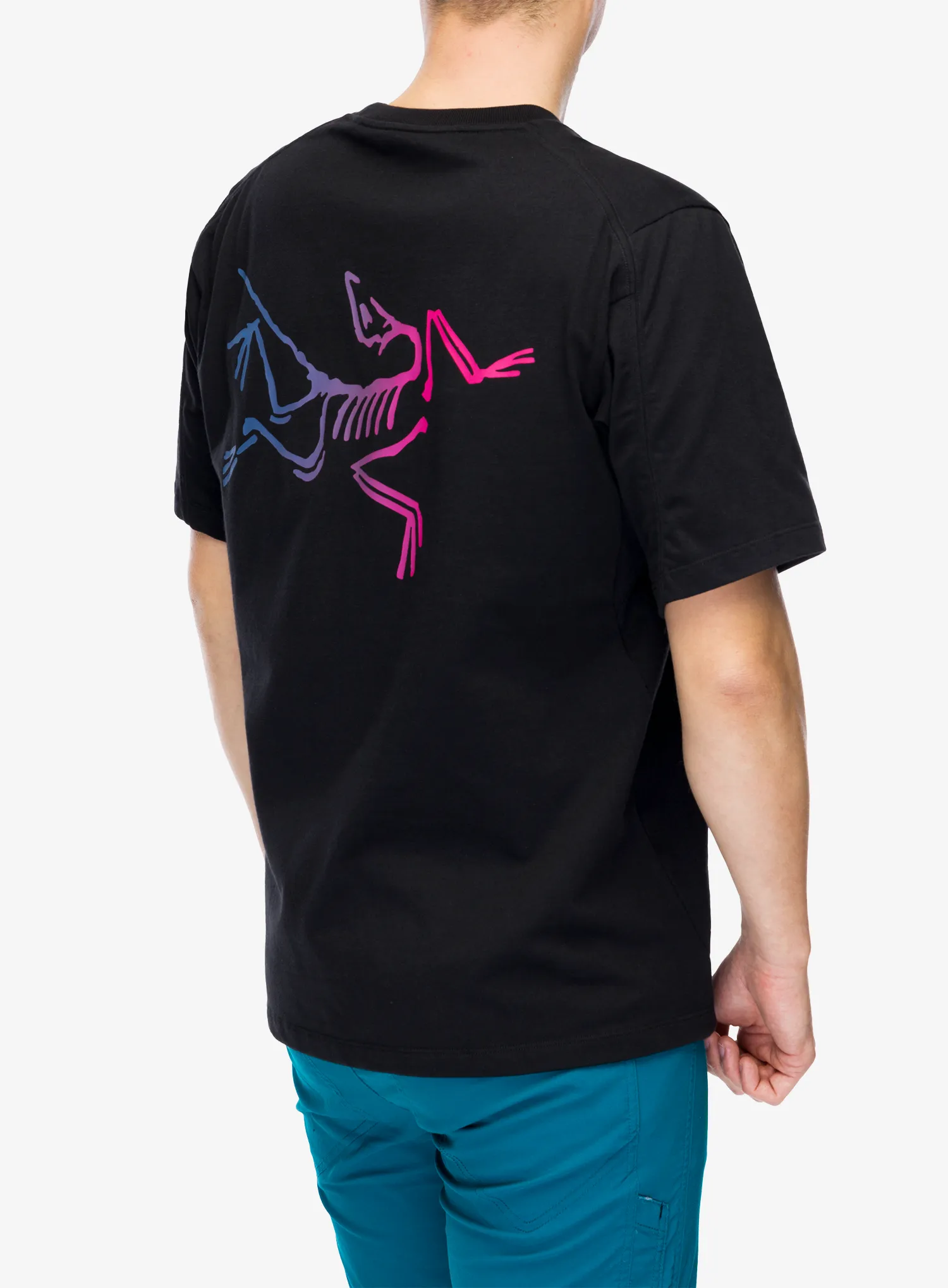 Pamučna majica Arcteryx Kragg Cotton Logo SS - black/multi