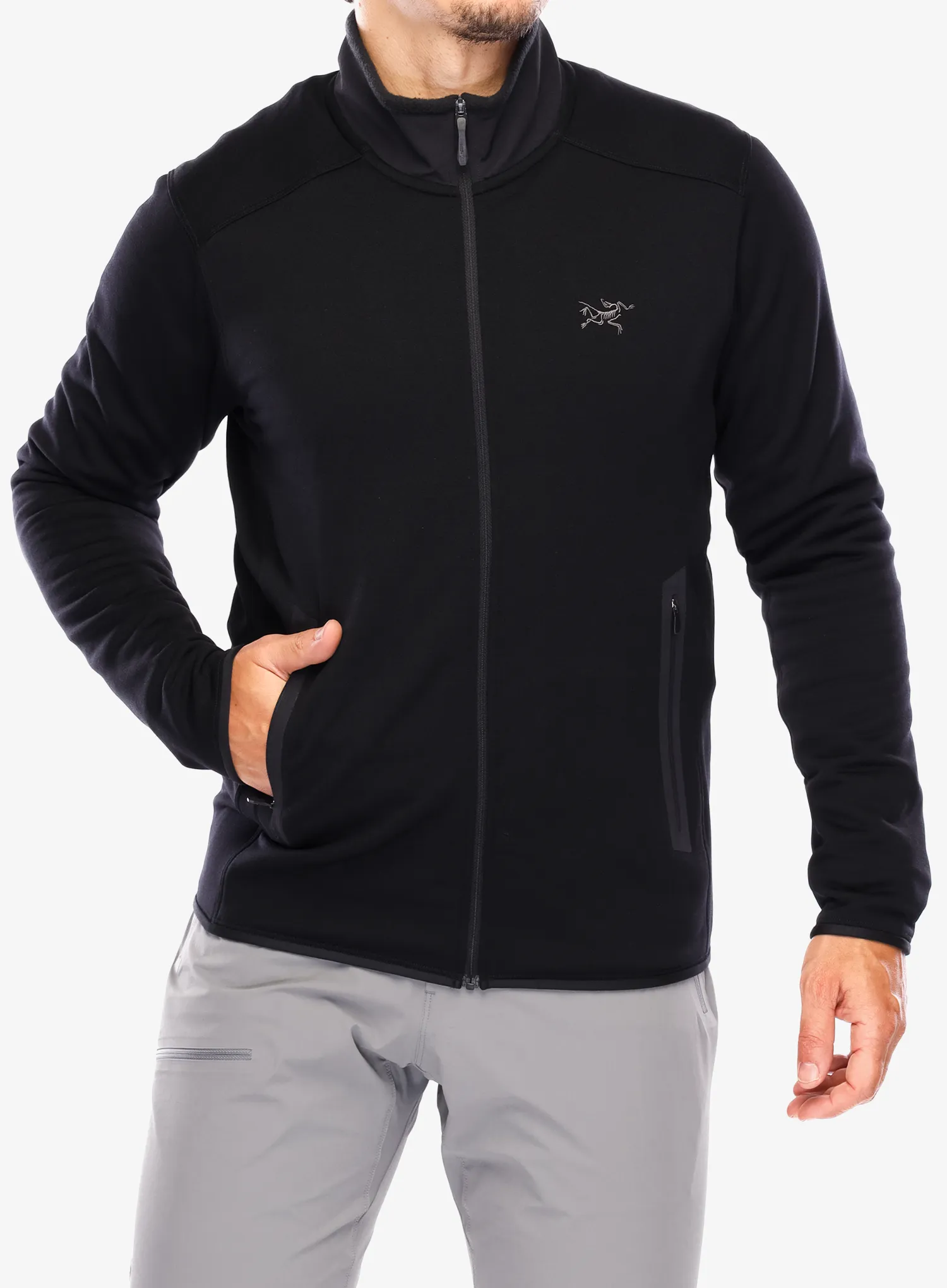 Dukserica s patentnim zatvaračem Arcteryx Kyanite Jacket - black