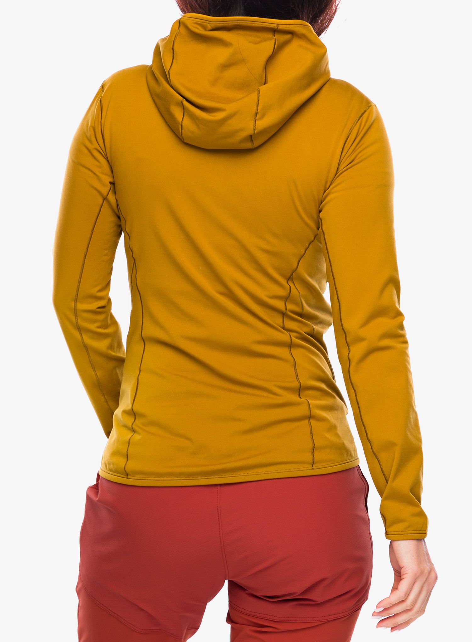 Ženska trekking dukserica Arcteryx Kyanite LT Hoody - yukon