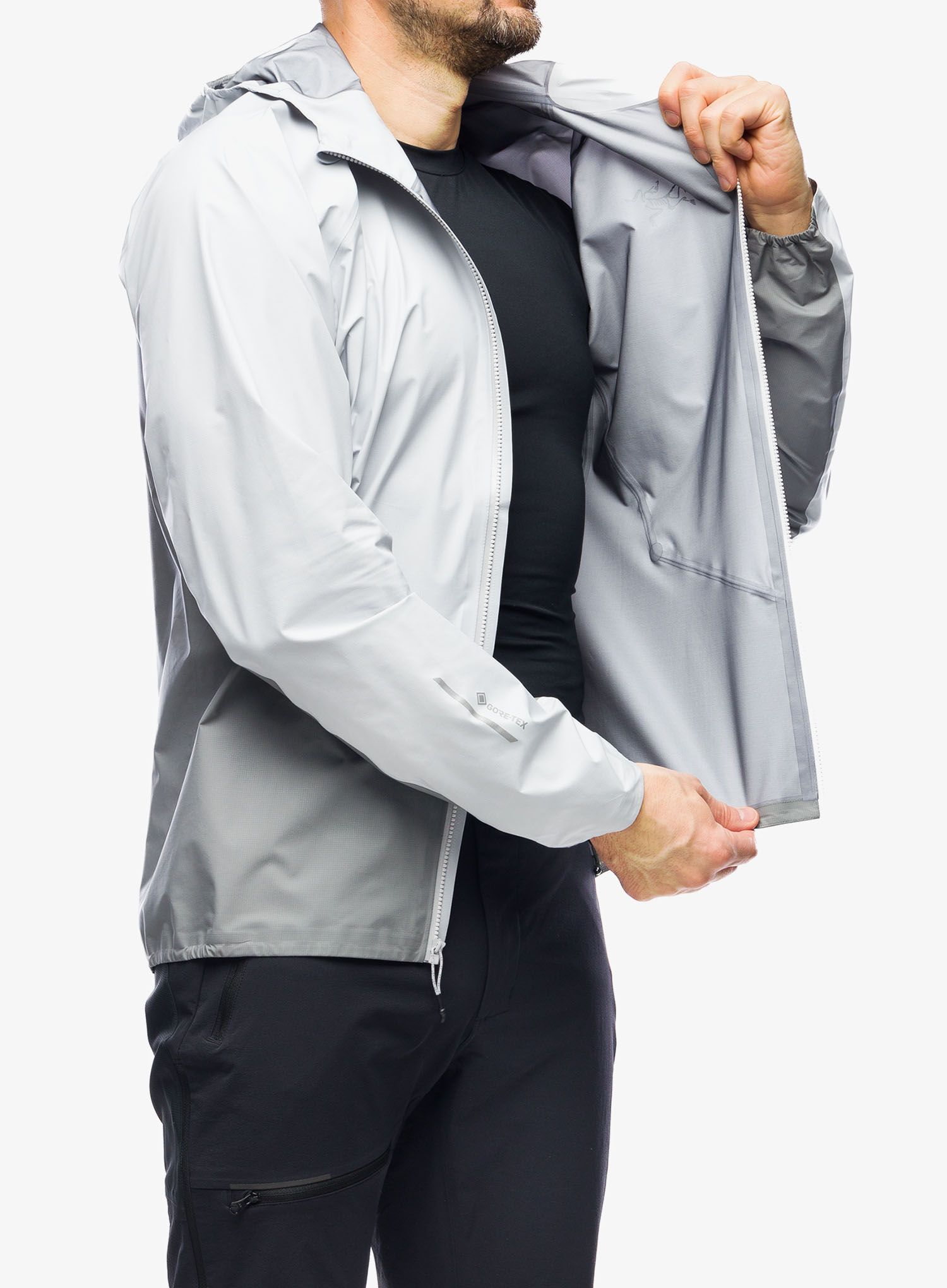 Jakna za trčanje Arcteryx Norvan Shell Jacket - solitude/void