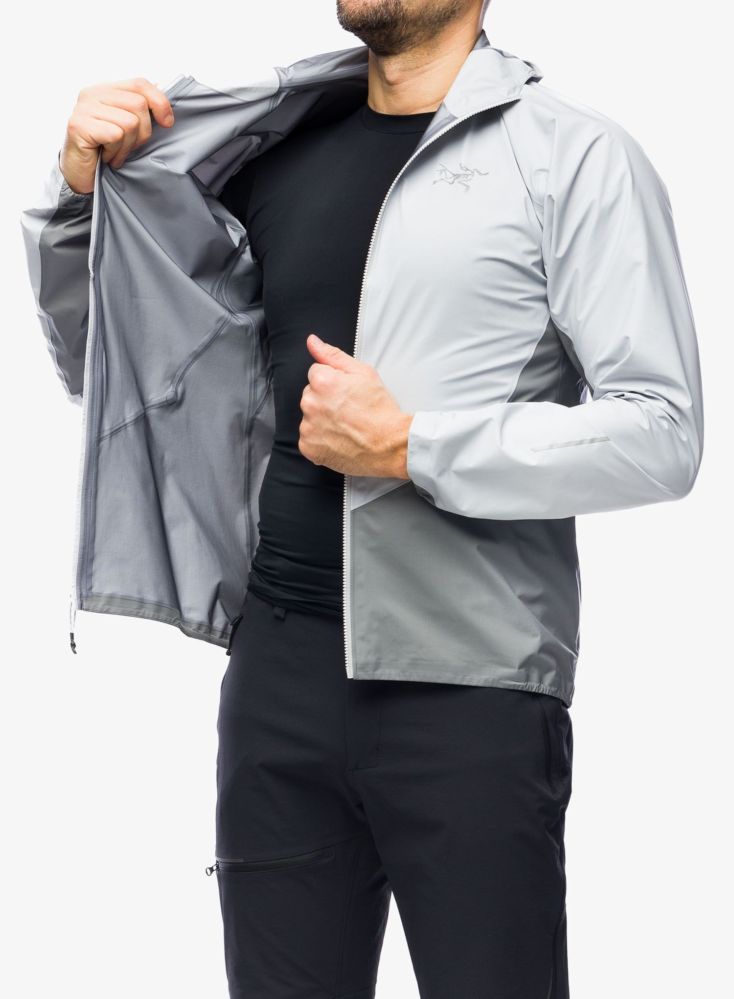 Jakna za trčanje Arcteryx Norvan Shell Jacket - solitude/void