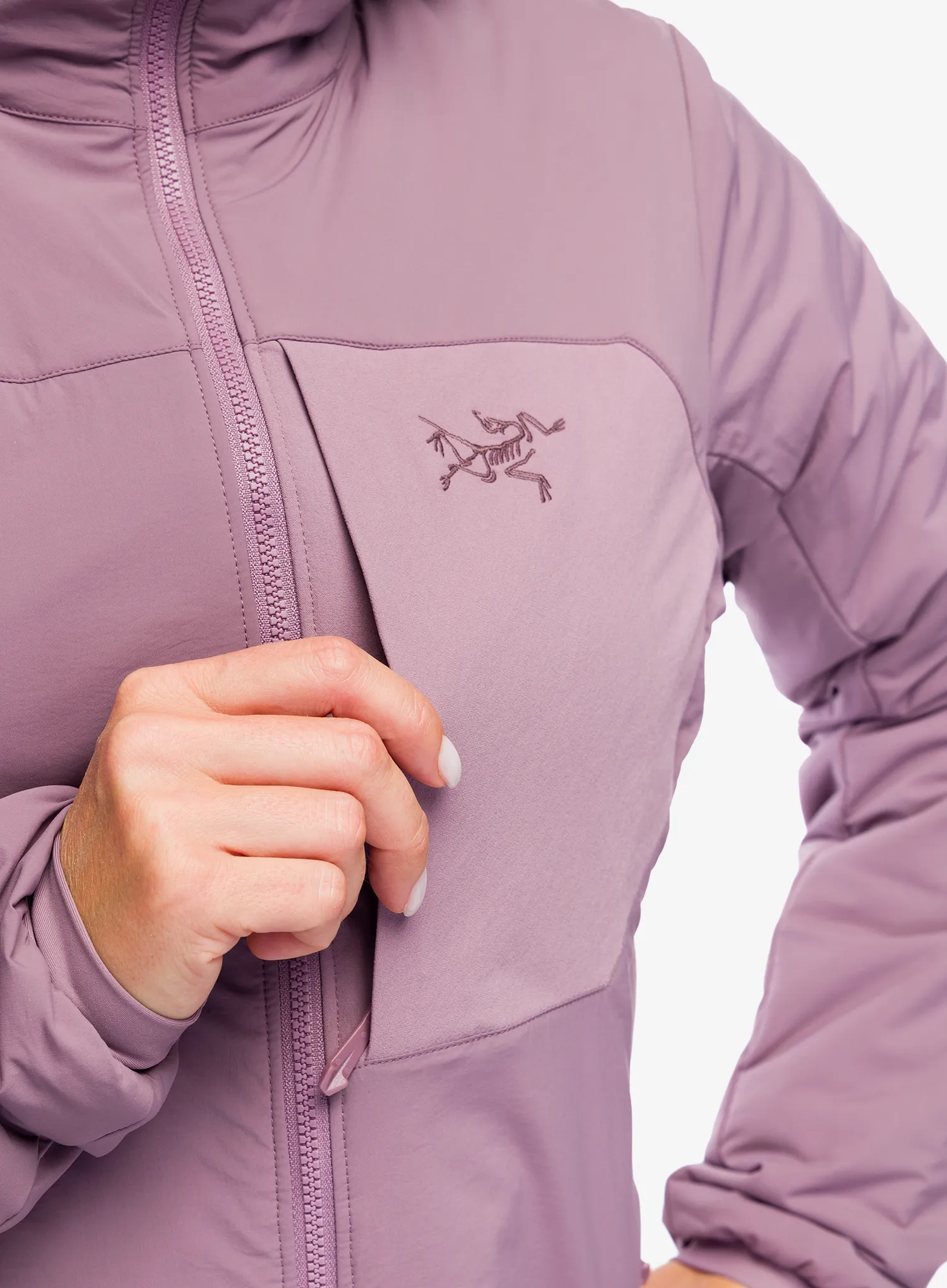 Jakna s postavom ženska Arcteryx Proton Hoody - interstellar
