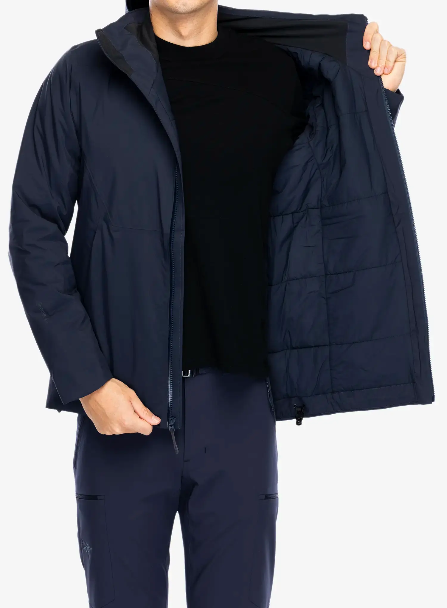 Jakna s postavom Arcteryx Ralle Insulated Jacket - black sapphire