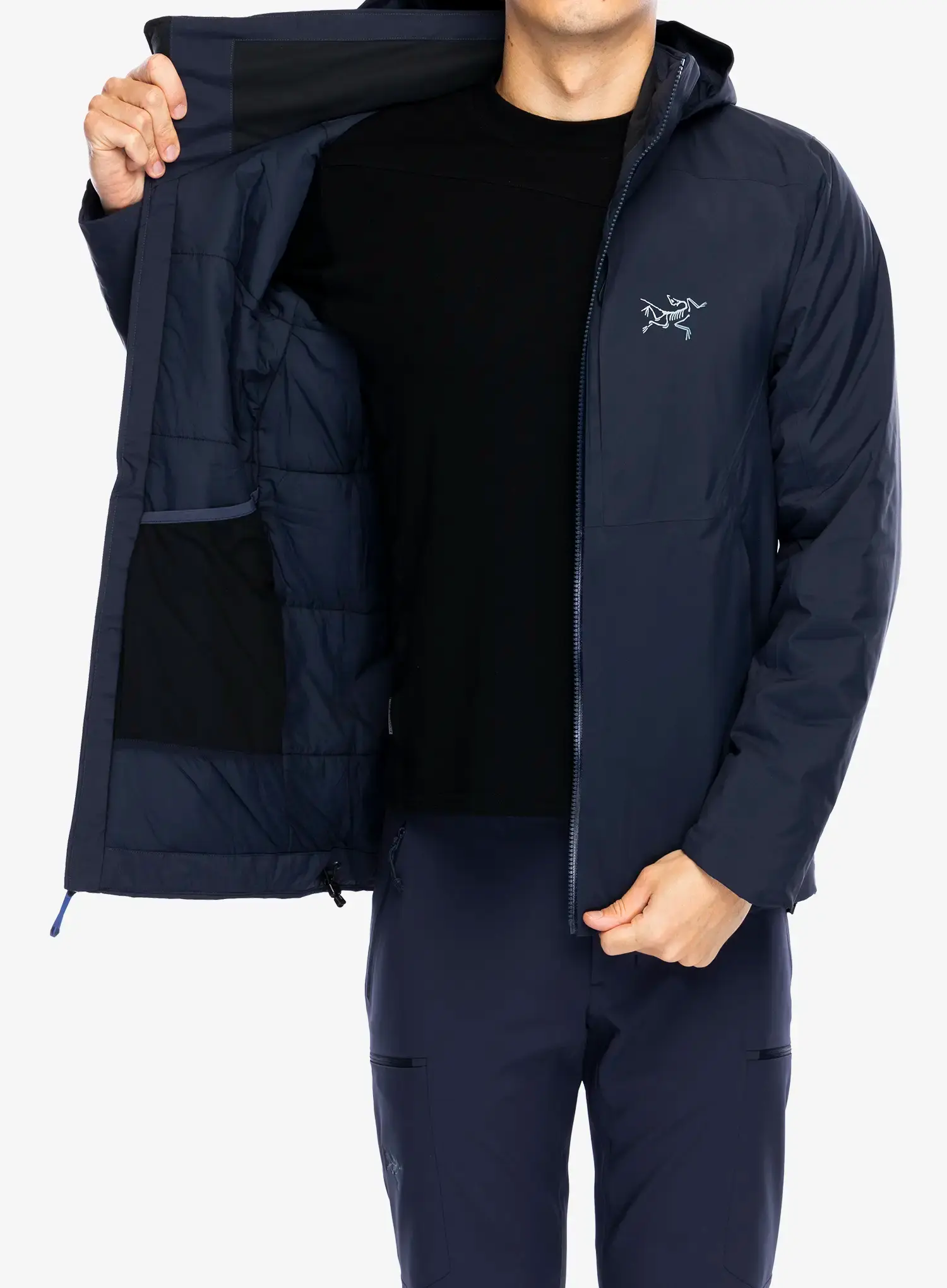 Jakna s postavom Arcteryx Ralle Insulated Jacket - black sapphire