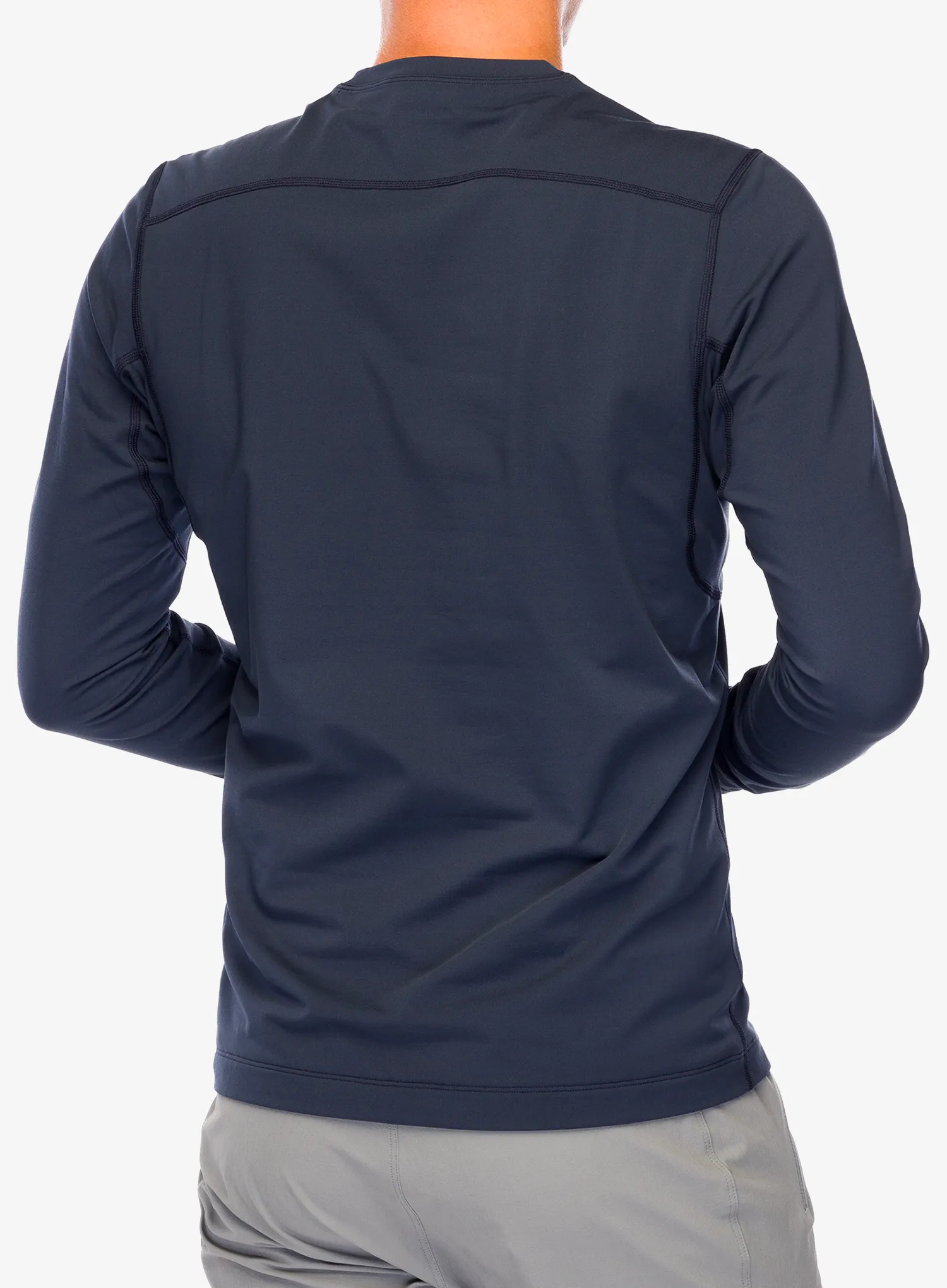 Termoaktivna dukserica Arcteryx Rho LT Crew Neck - black sapphire