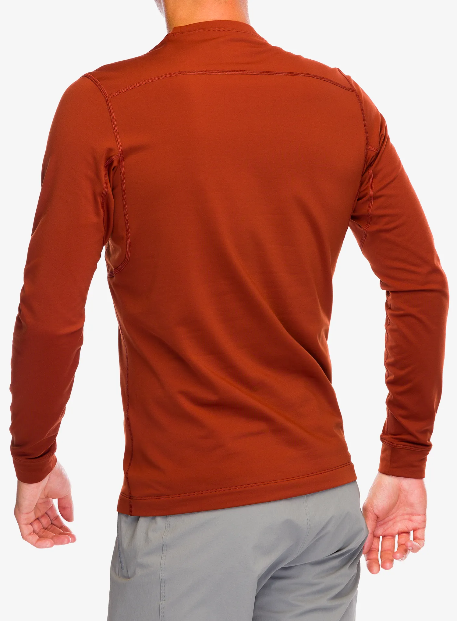 Termoaktivna dukserica Arcteryx Rho LT Crew Neck - sequoia