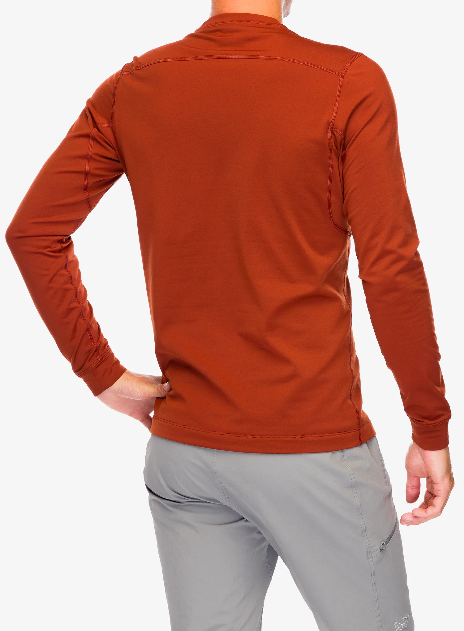 Termoaktivna dukserica Arcteryx Rho LT Crew Neck - sequoia