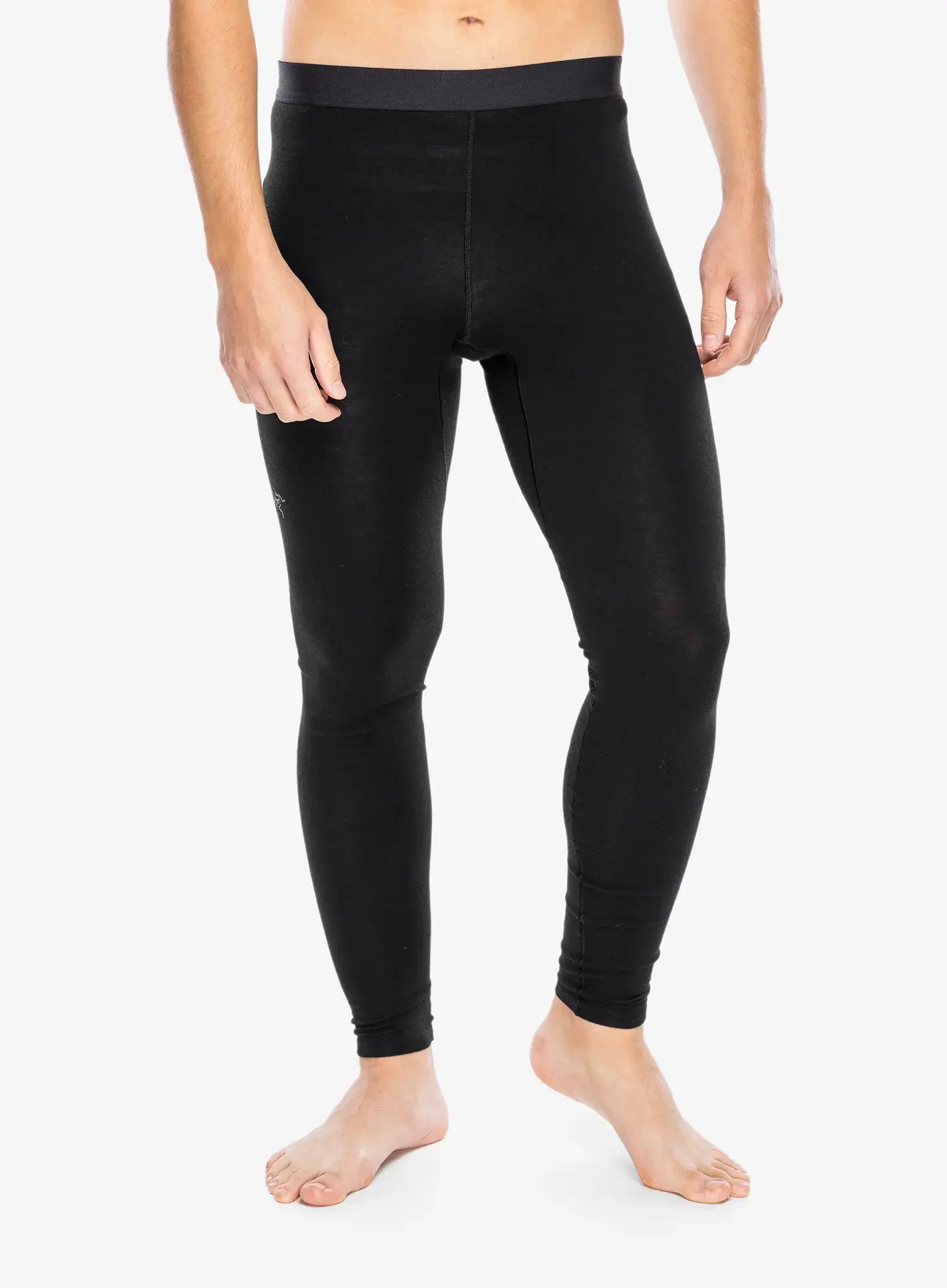 Termo tajice Arcteryx Rho Merino Wool Bottom - black